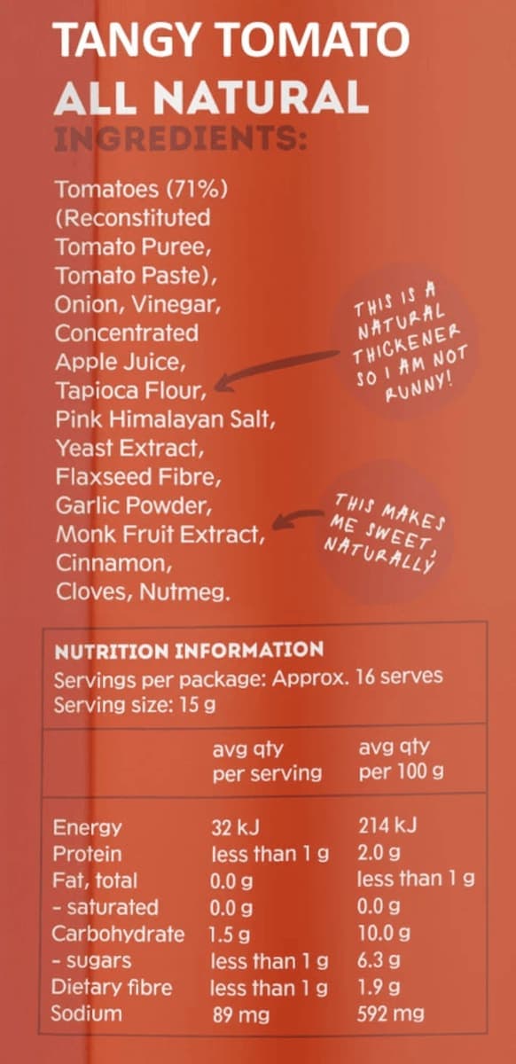 Thumbnail Mingle Your Main Squeeze Sauce Tomato 250g