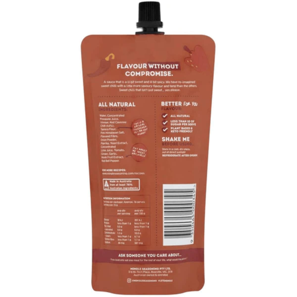 Thumbnail Mingle Your Main Squeeze Sauce Sweet Chilli 250g