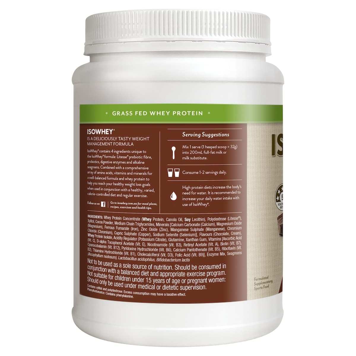 Thumbnail IsoWhey Complete Ivory Coast Chocolate 672g