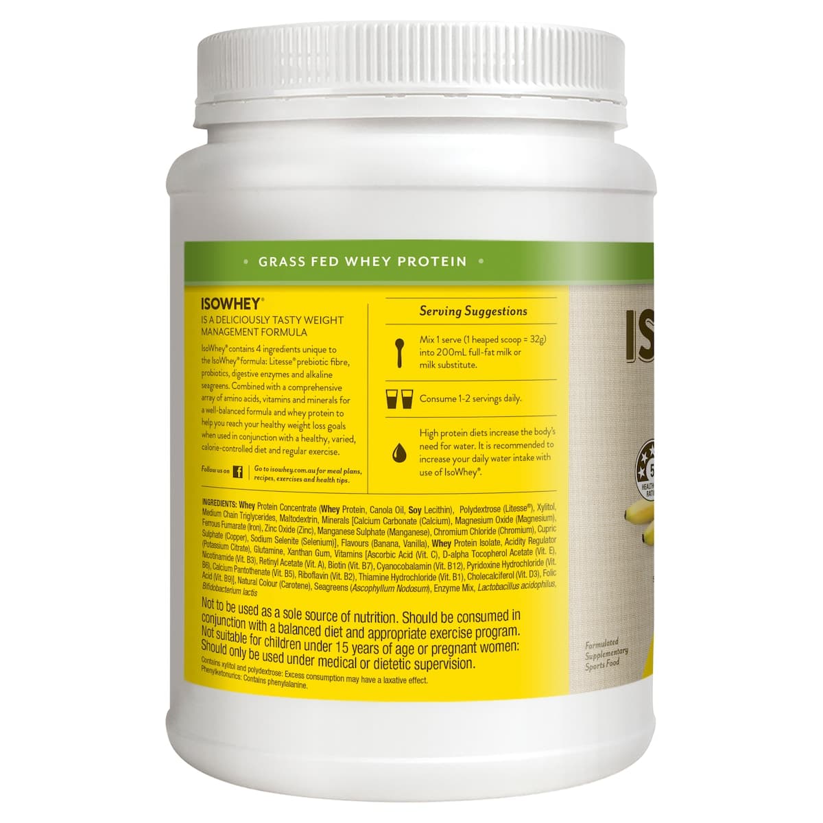 Thumbnail IsoWhey Complete Banana 672g