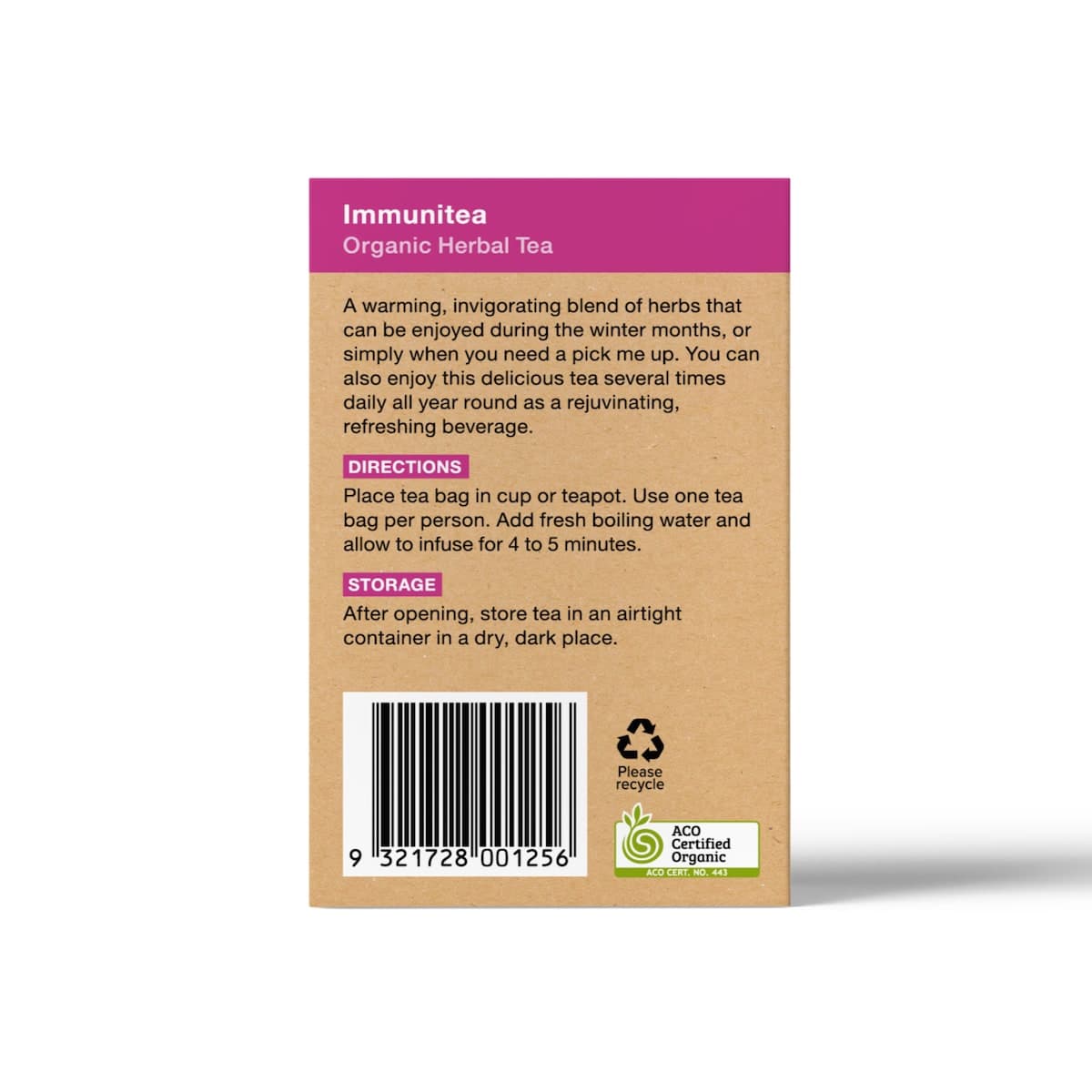 Thumbnail Planet Organic Immuntea 25 Tea Bags