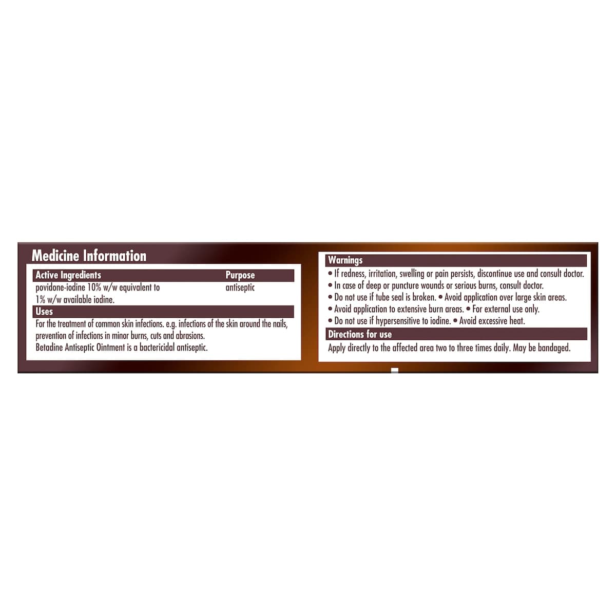 Thumbnail Betadine Antiseptic Ointment 25g