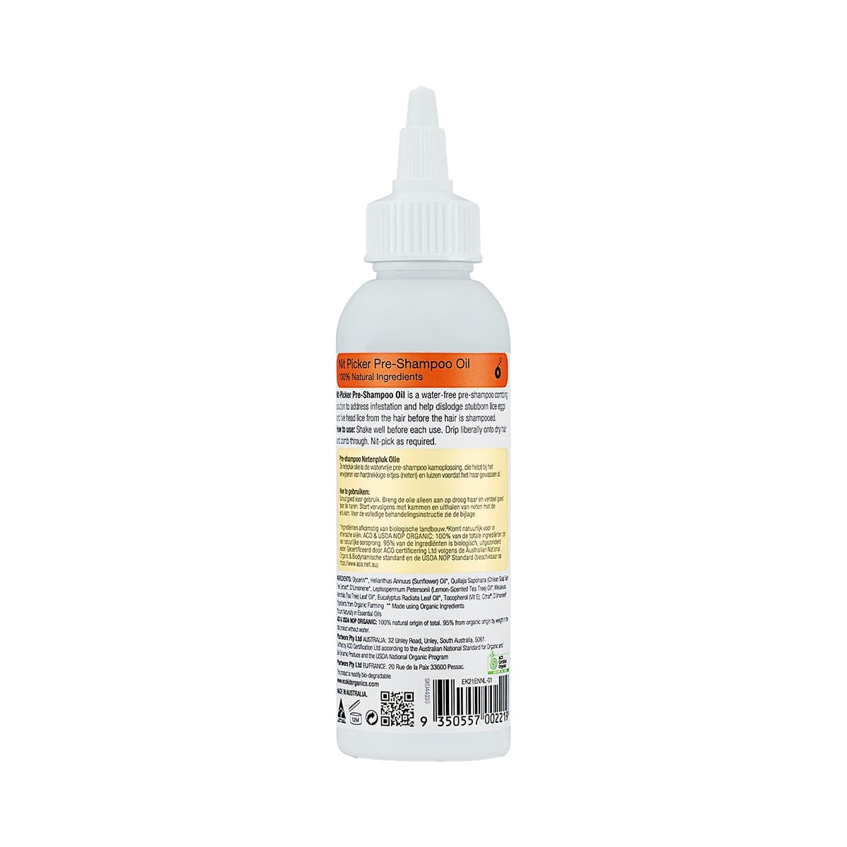 Thumbnail Eco.kid Organics Nit Ninja Nit Picker Pre-Shampoo Combing Oil Caped 125ml