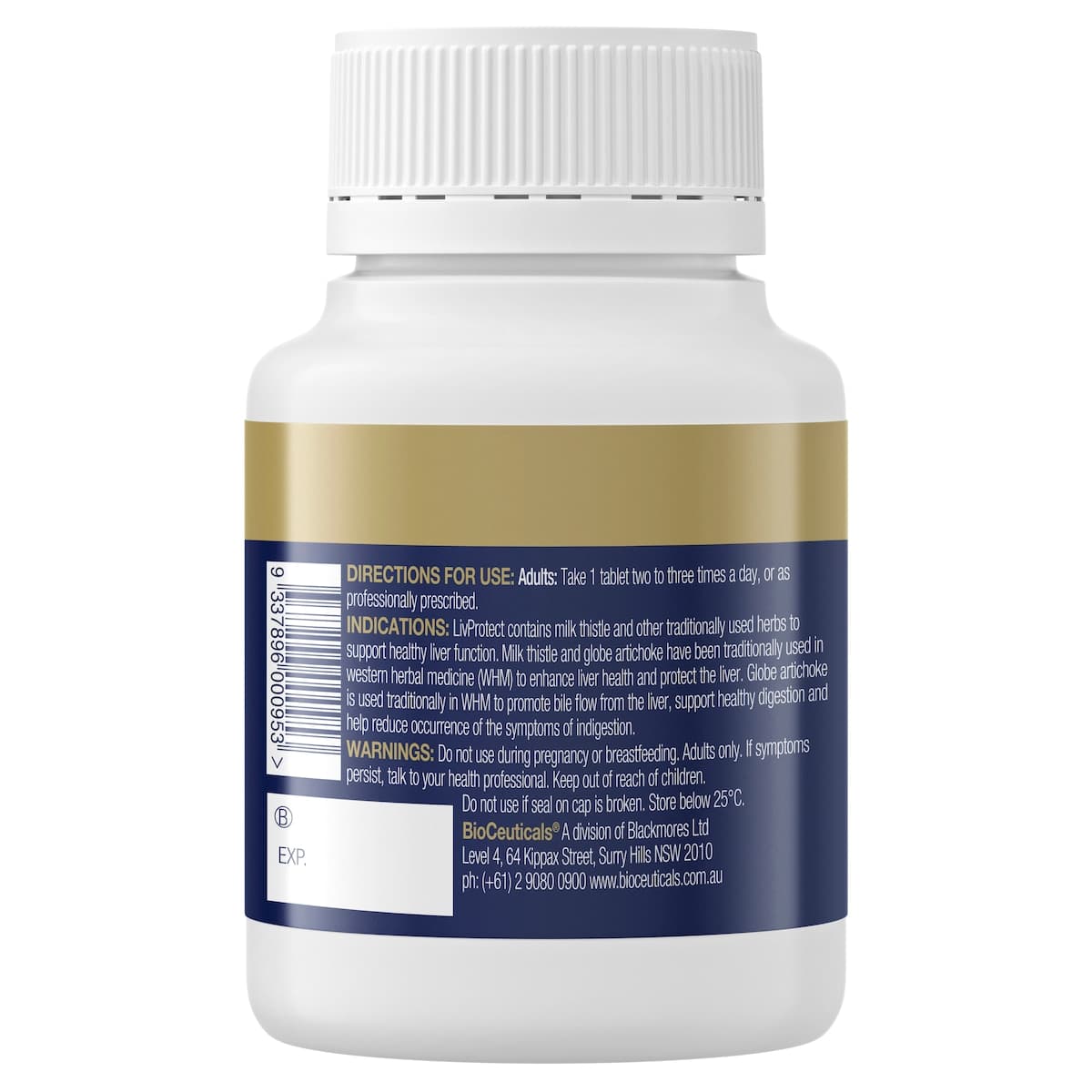 Thumbnail BioCeuticals LivProtect 60 Tablets