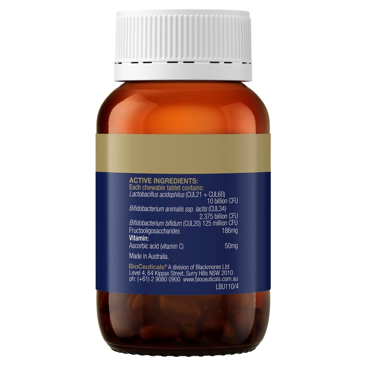 Thumbnail BioCeuticals UltraBiotic Immune Junior 30 Tablets