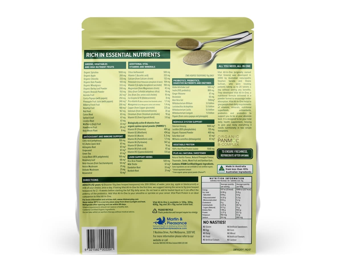 Thumbnail Vital All-in-One Daily Health Supplement 1.1kg