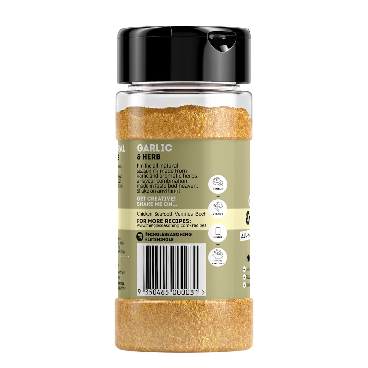 Thumbnail Mingle Seasoning Garlic & Herb 130g