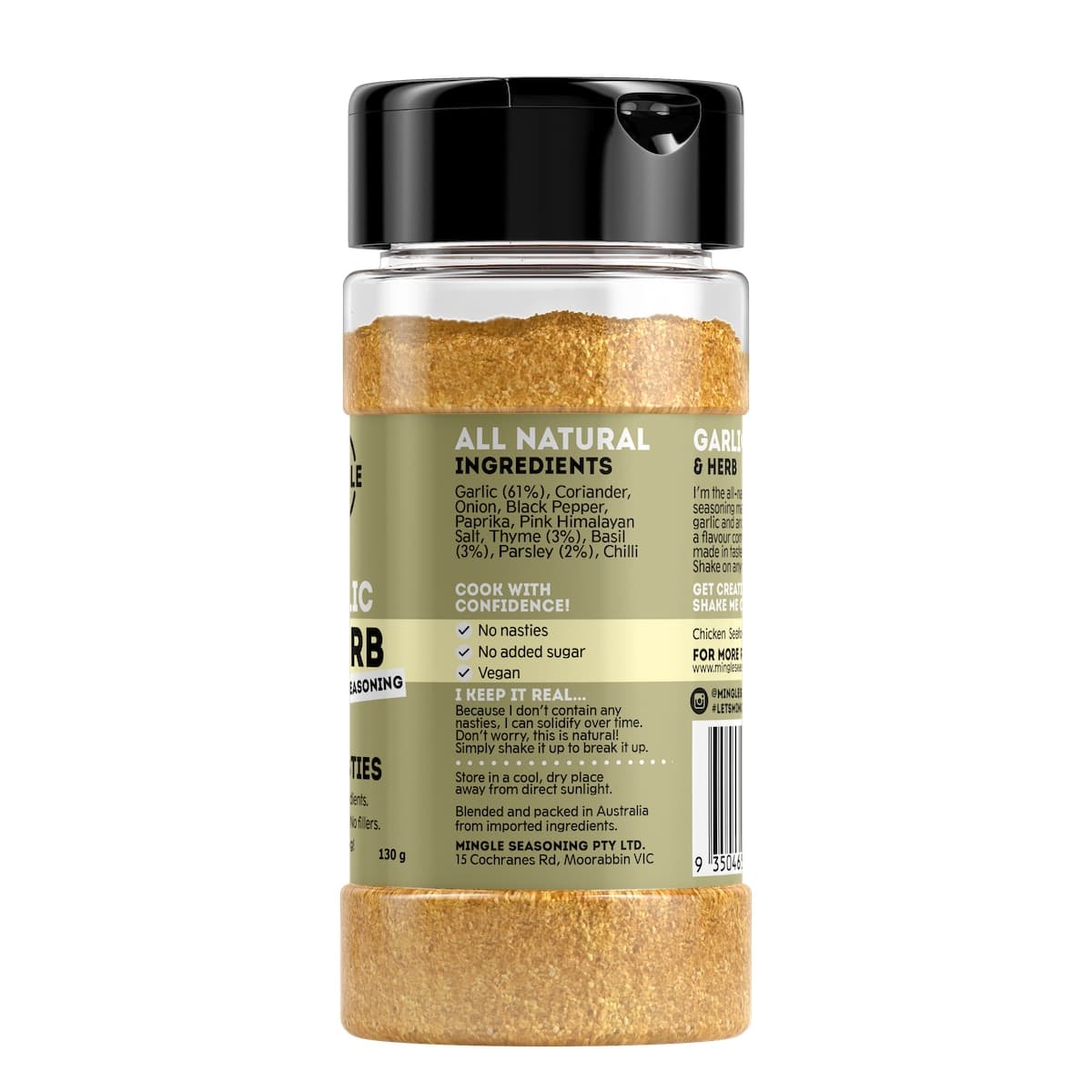 Thumbnail Mingle Seasoning Garlic & Herb 130g