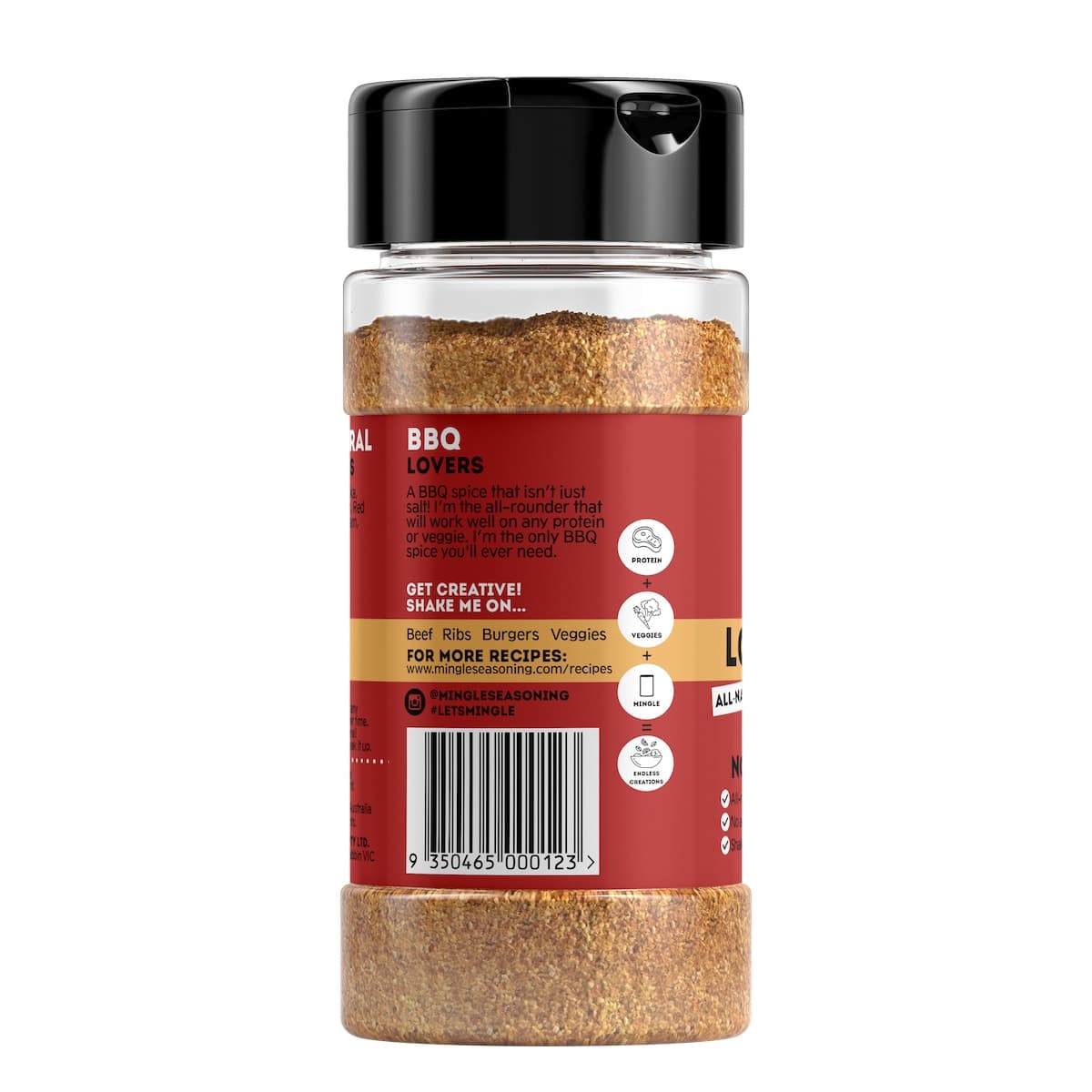Thumbnail Mingle Seasoning Bbq Lovers 120g