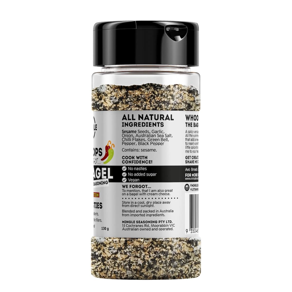 Thumbnail Mingle Seasoning Whoops We Forgot The Bagel Seasoning Spicy Edition 130g