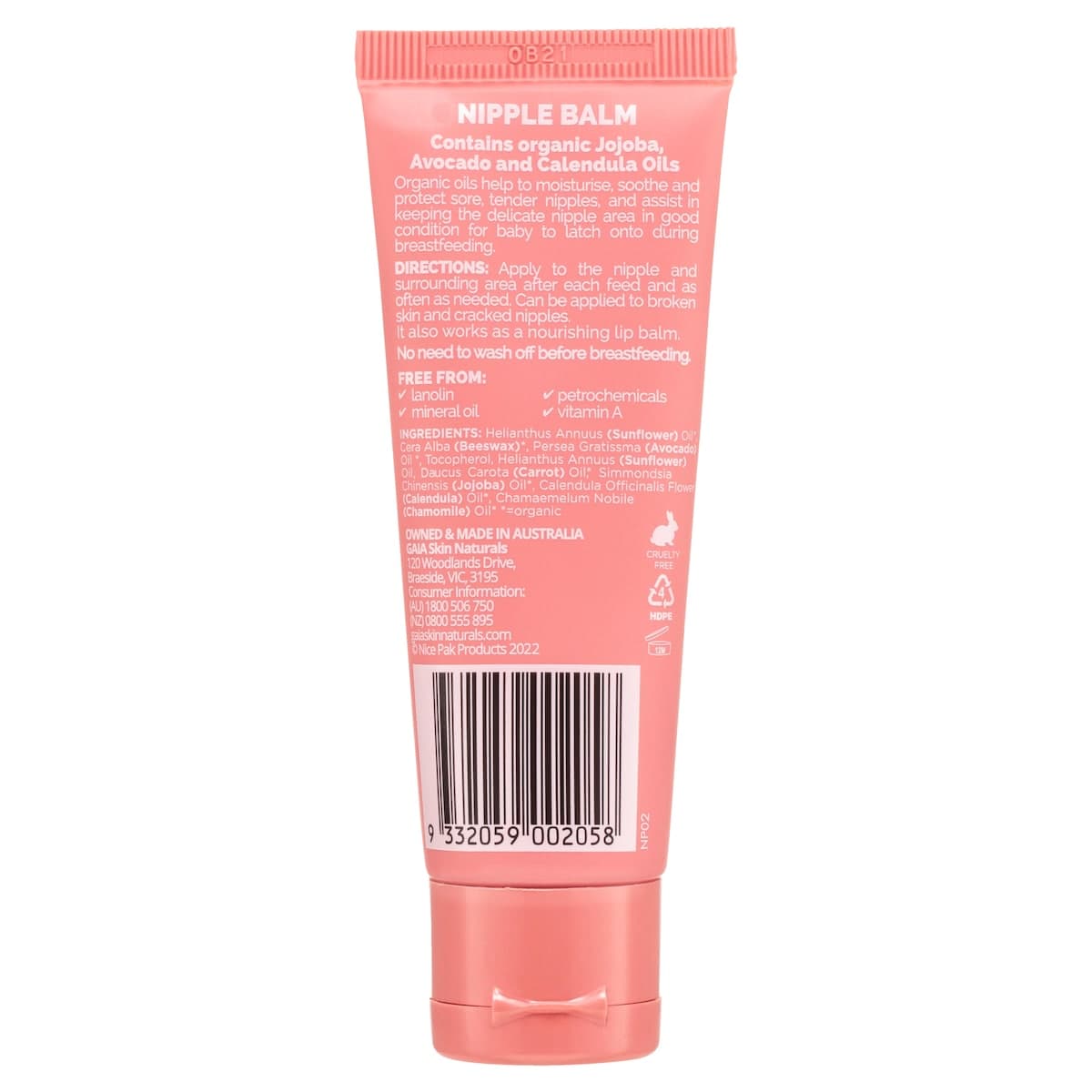 Thumbnail Gaia Skin + Body Pregnancy Nipple Balm 40ml