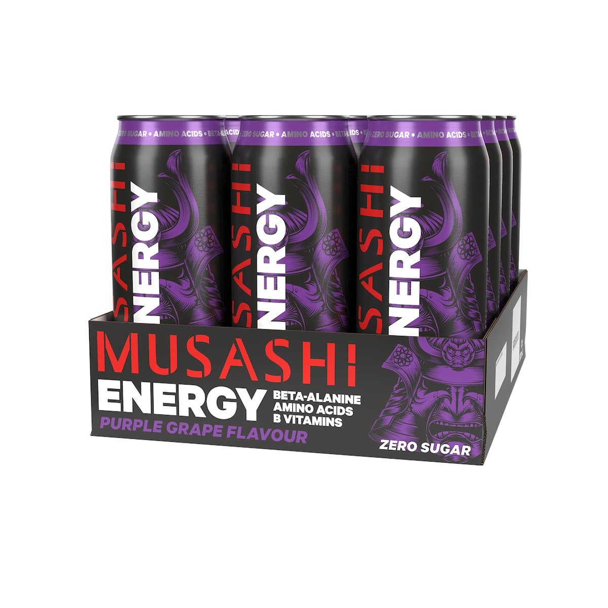 Thumbnail Musashi Energy Purple Grape 12 x 500ml