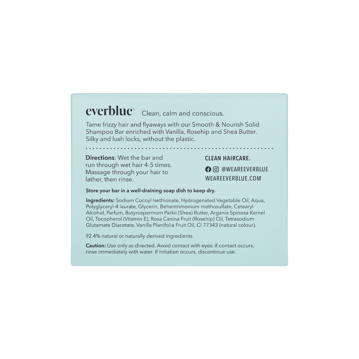 Thumbnail Everblue Shampoo Bar Fearless Smooth and Nourish 100g