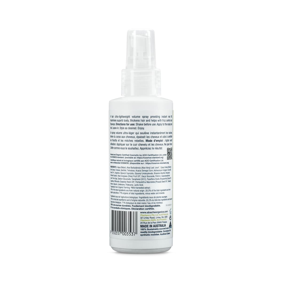 Thumbnail Abache Organics Fine Elements Root Boost Spritz 125ml