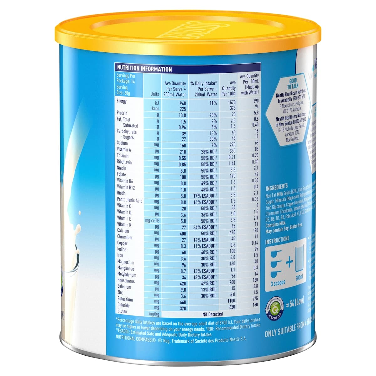 Thumbnail Sustagen Hospital Formula Vanilla 840g