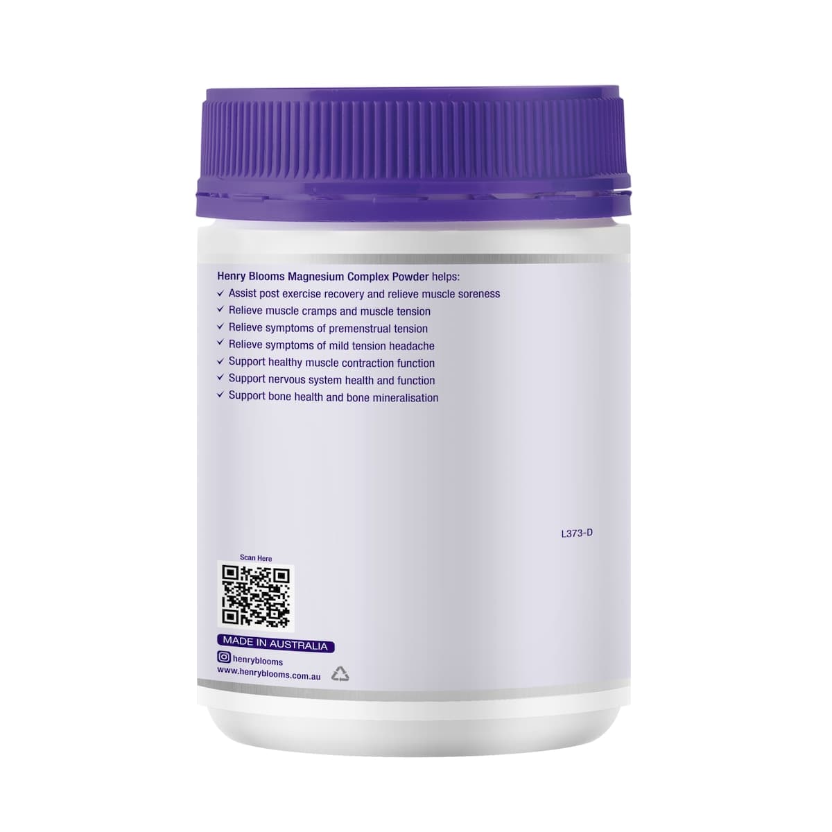 Thumbnail Henry Blooms Magnesium Complex 400g