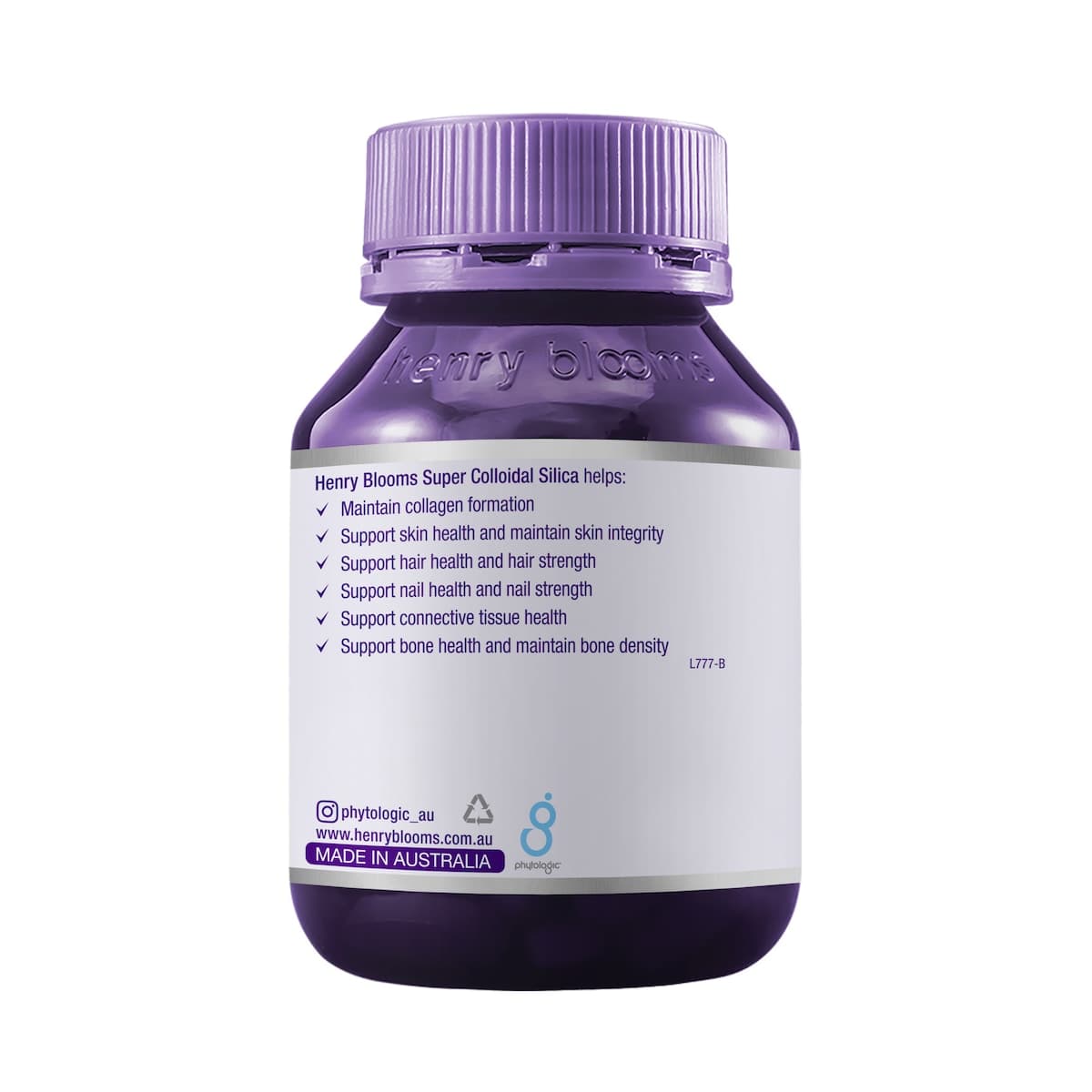 Thumbnail Henry Blooms Super Colloidal Silica 300mg 60 Vege Capsules