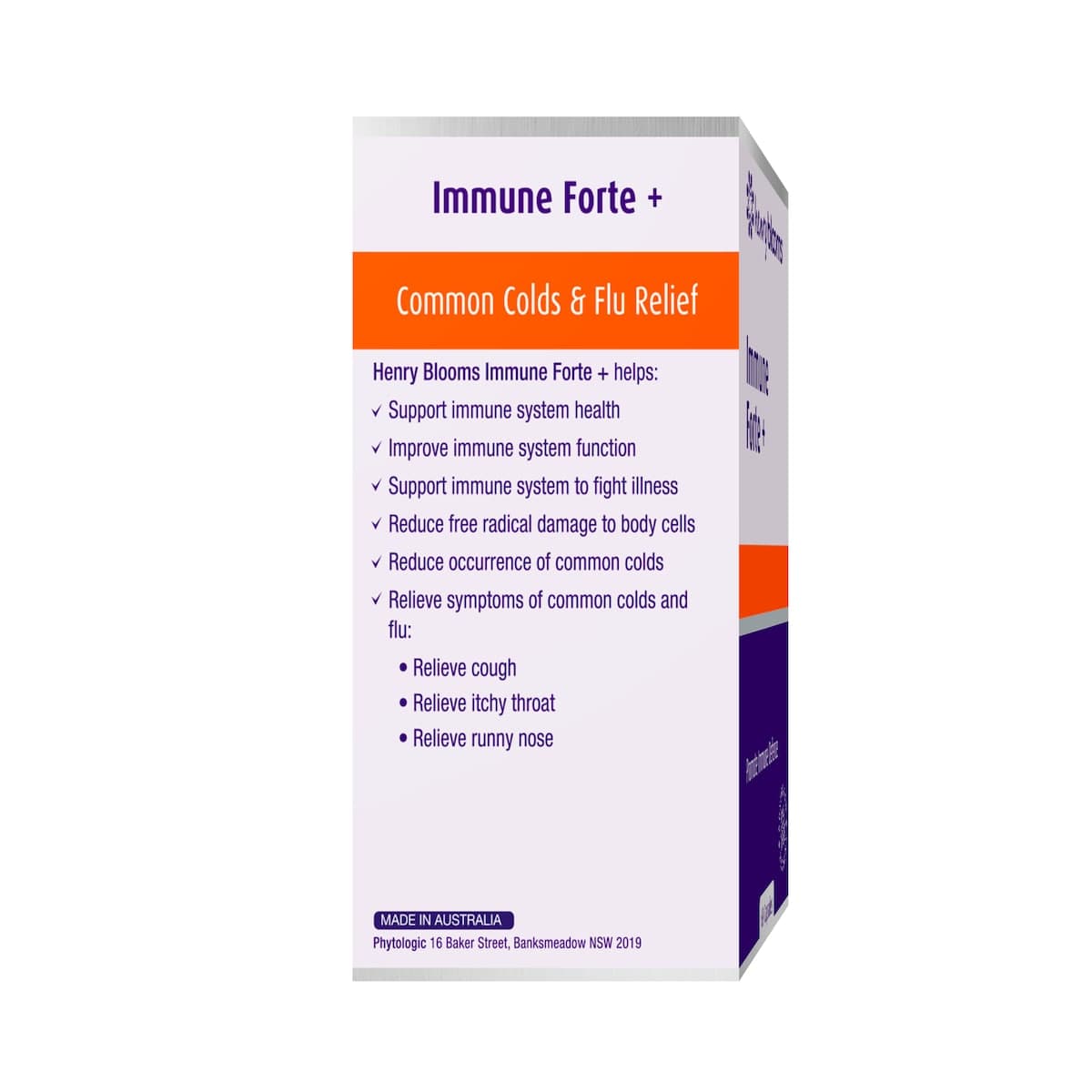 Thumbnail Henry Blooms Immune Forte + 60 Vege Capsules