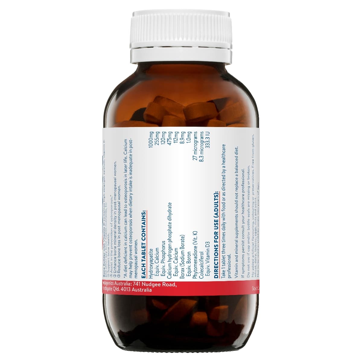 Thumbnail Ethical Nutrients Bone Builder with Vitamin D 120 Tablets