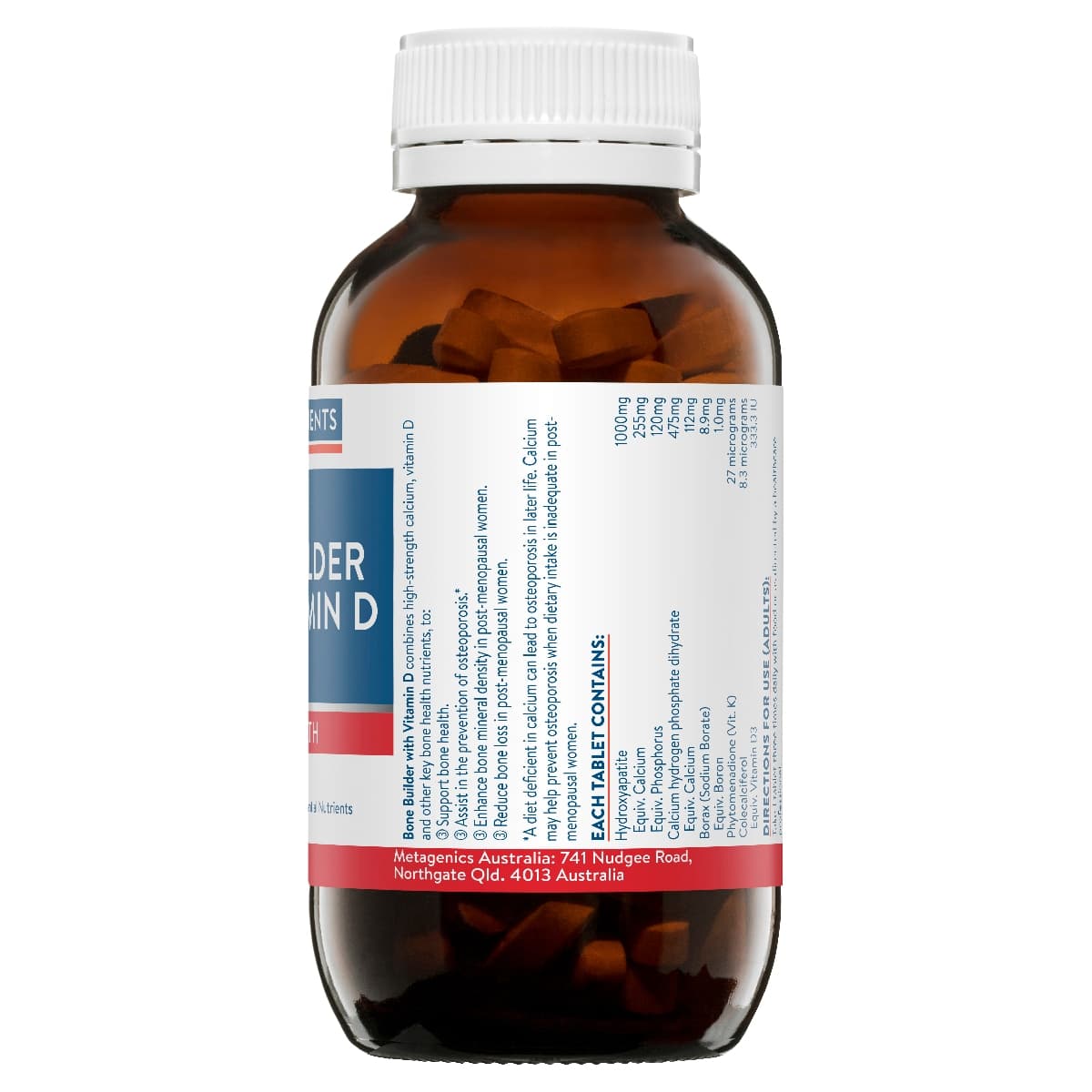 Thumbnail Ethical Nutrients Bone Builder with Vitamin D 120 Tablets