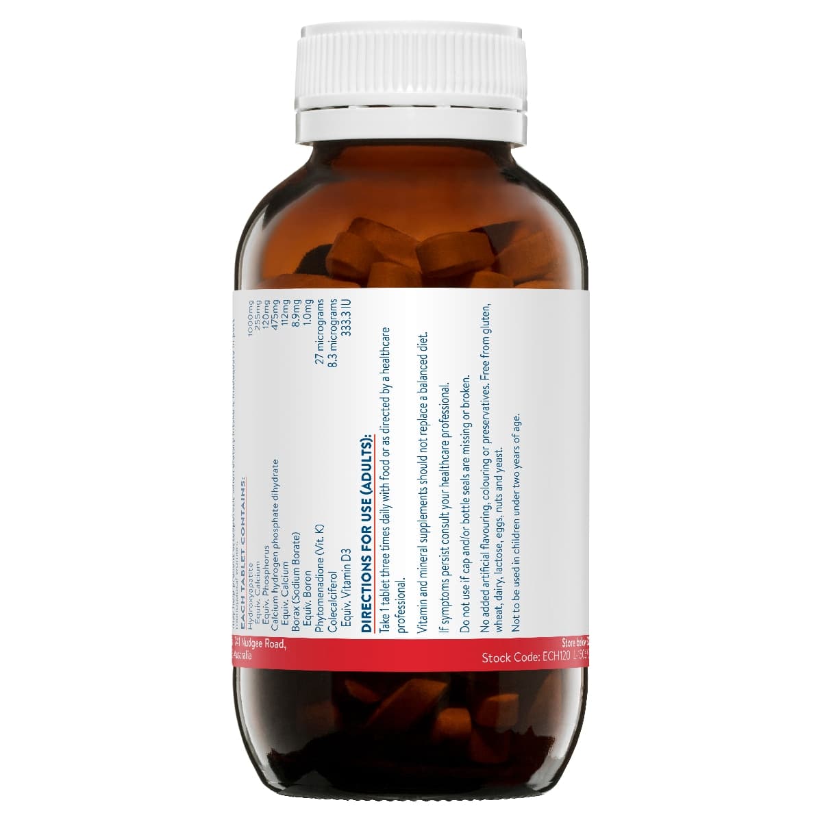 Thumbnail Ethical Nutrients Bone Builder with Vitamin D 120 Tablets