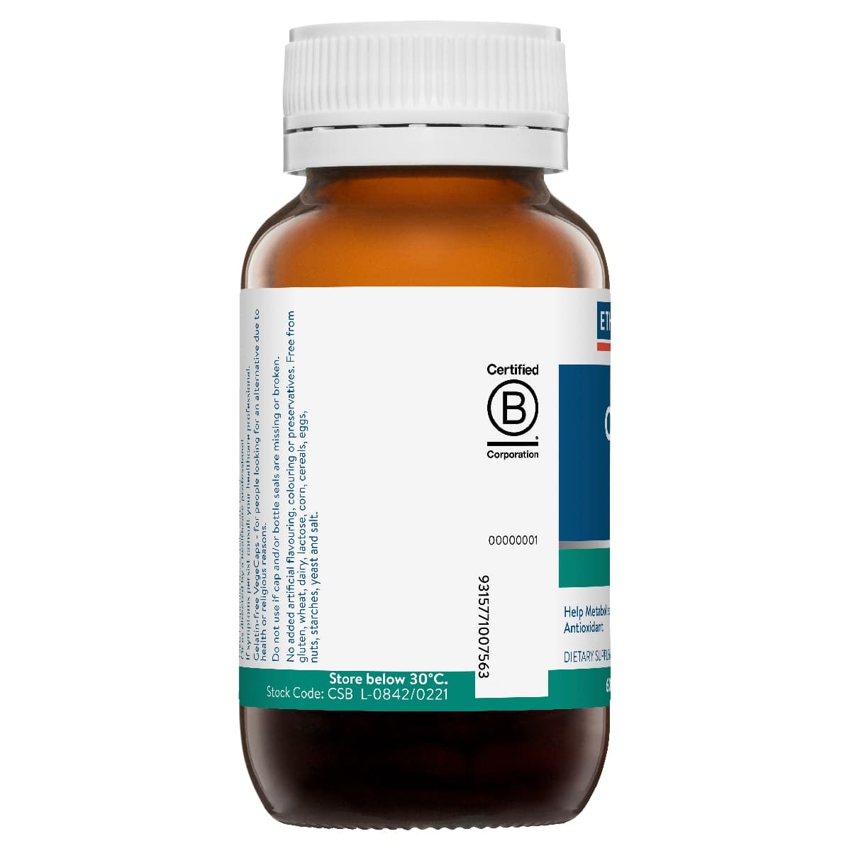Thumbnail Ethical Nutrients Chromex Chromium & ALA Complex 60 Capsules