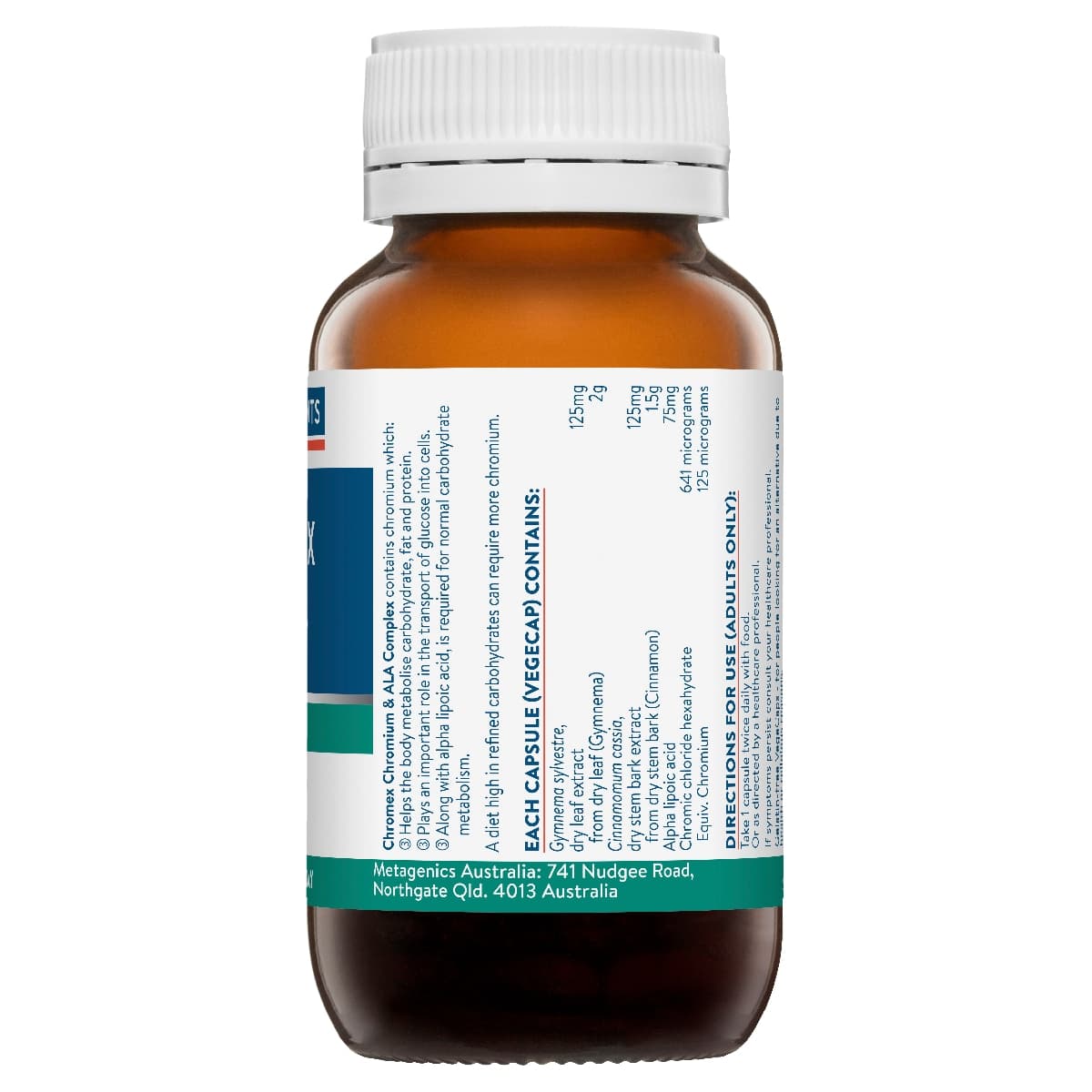 Thumbnail Ethical Nutrients Chromex Chromium & ALA Complex 60 Capsules
