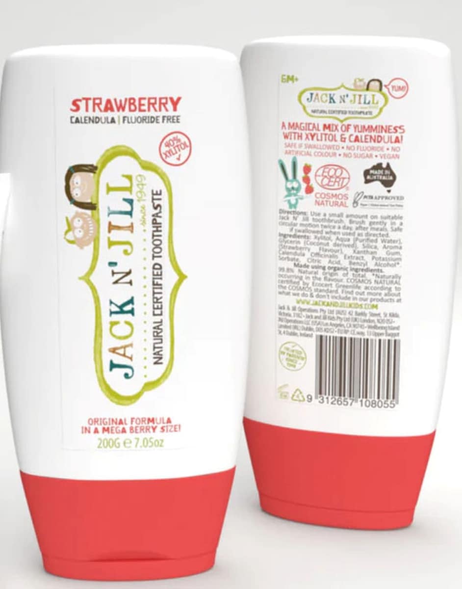 Thumbnail Jack n Jill Childrens Toothpaste Strawberry 200g