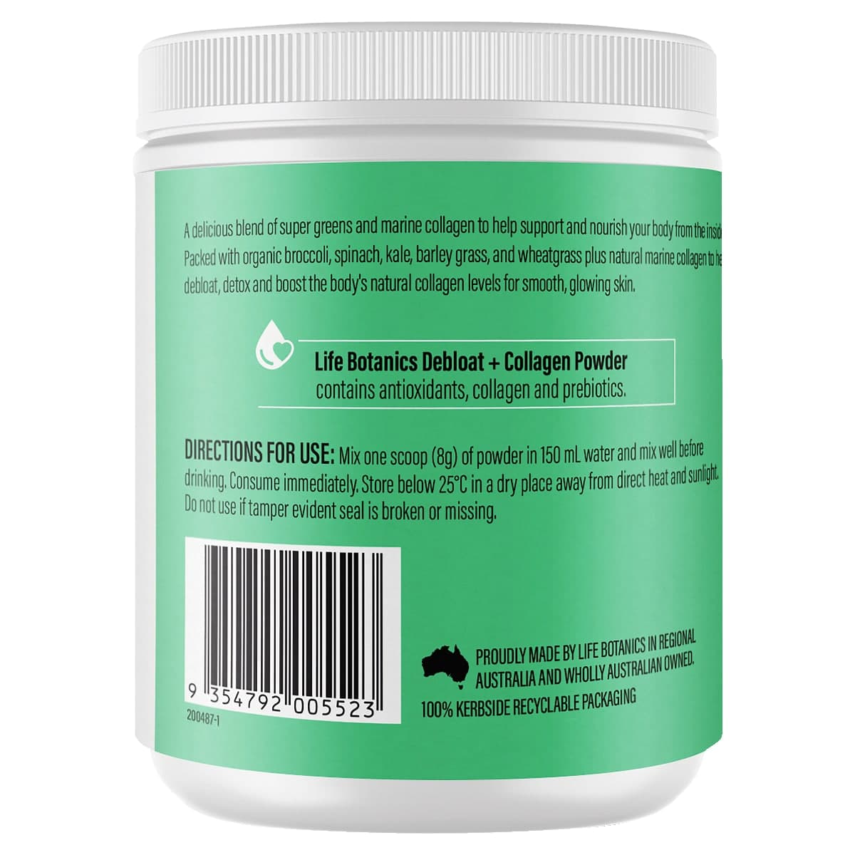 Thumbnail Life Botanics Greens + Debloat + Collagen 150g