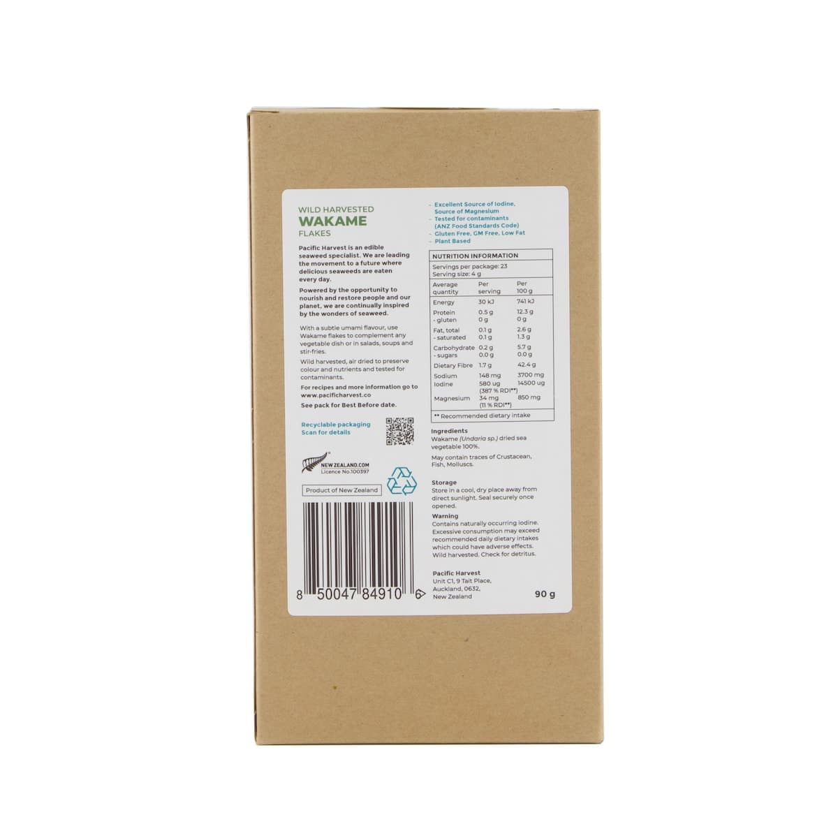 Thumbnail Pacific Harvest Wakame Flakes 90g