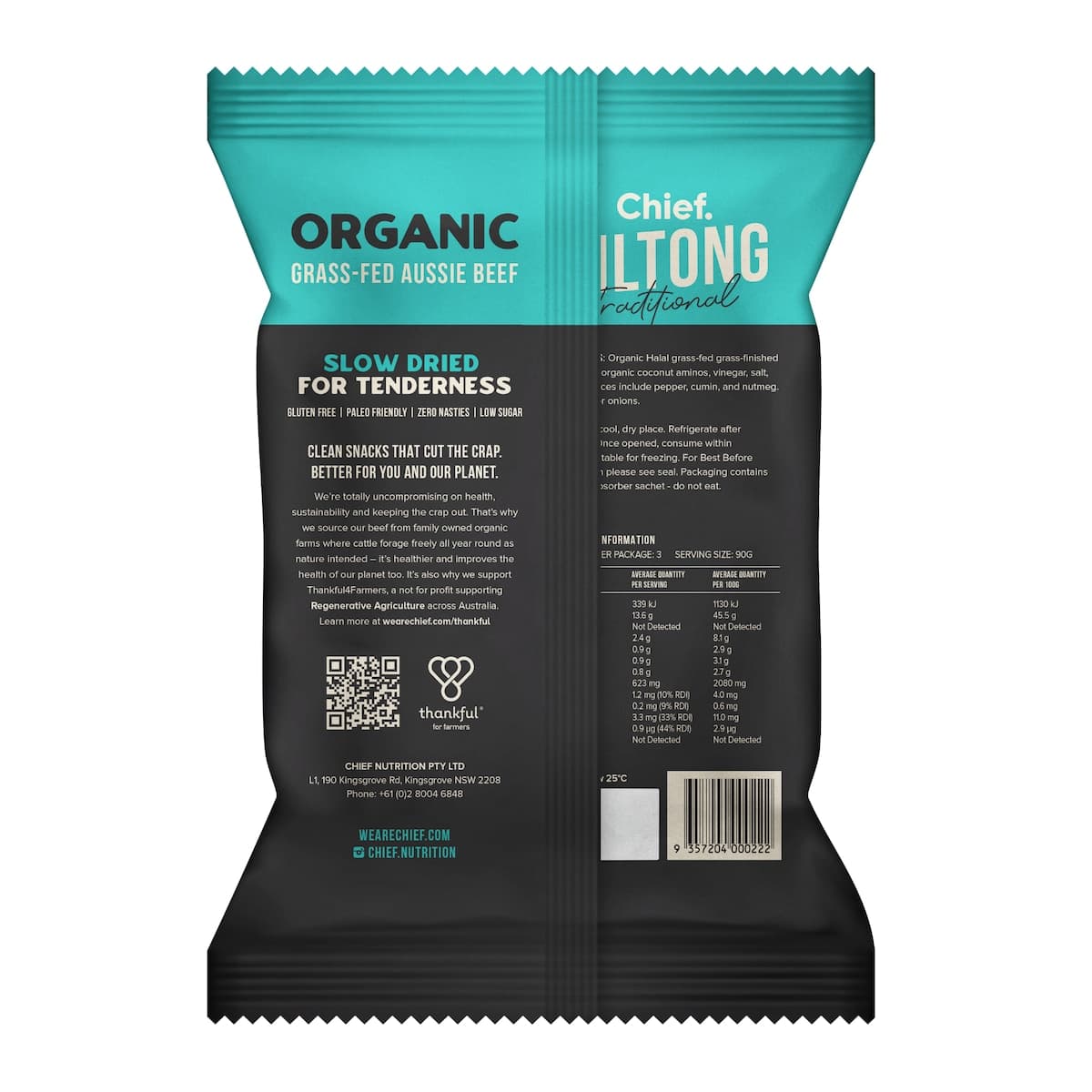 Thumbnail Chief Traditional Biltong 90g