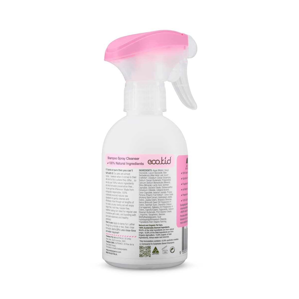 Thumbnail Eco.pup Organics Fur Baby Shampoo Spray Cleanser 225ml