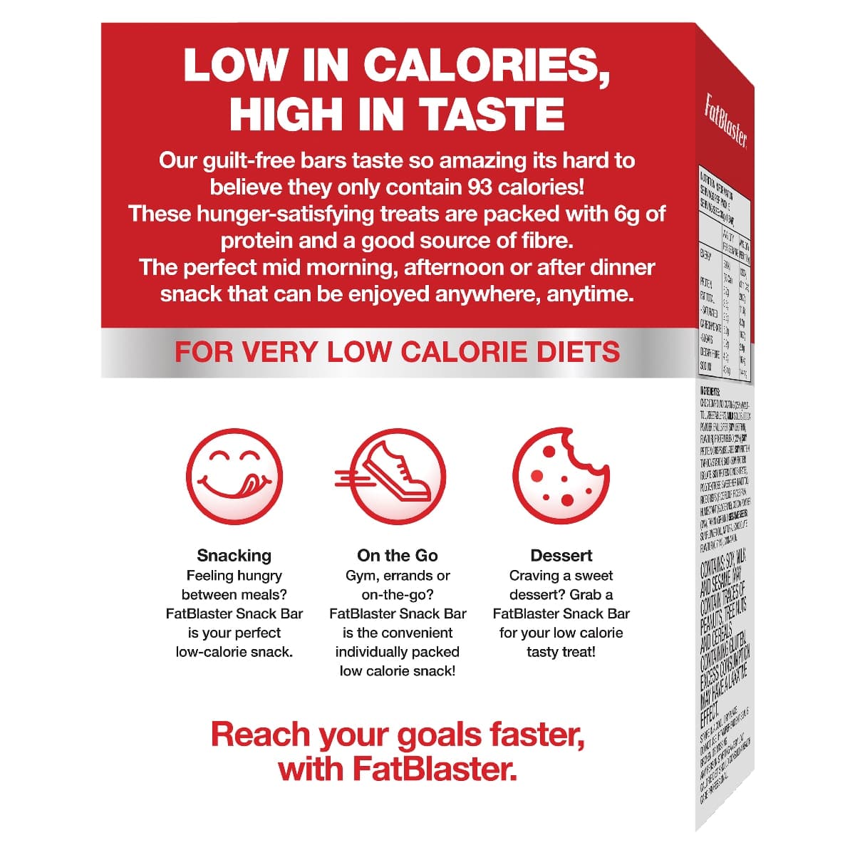 Thumbnail Naturopathica FatBlaster Snack Bar Chocolate Crunch 5 x 30g