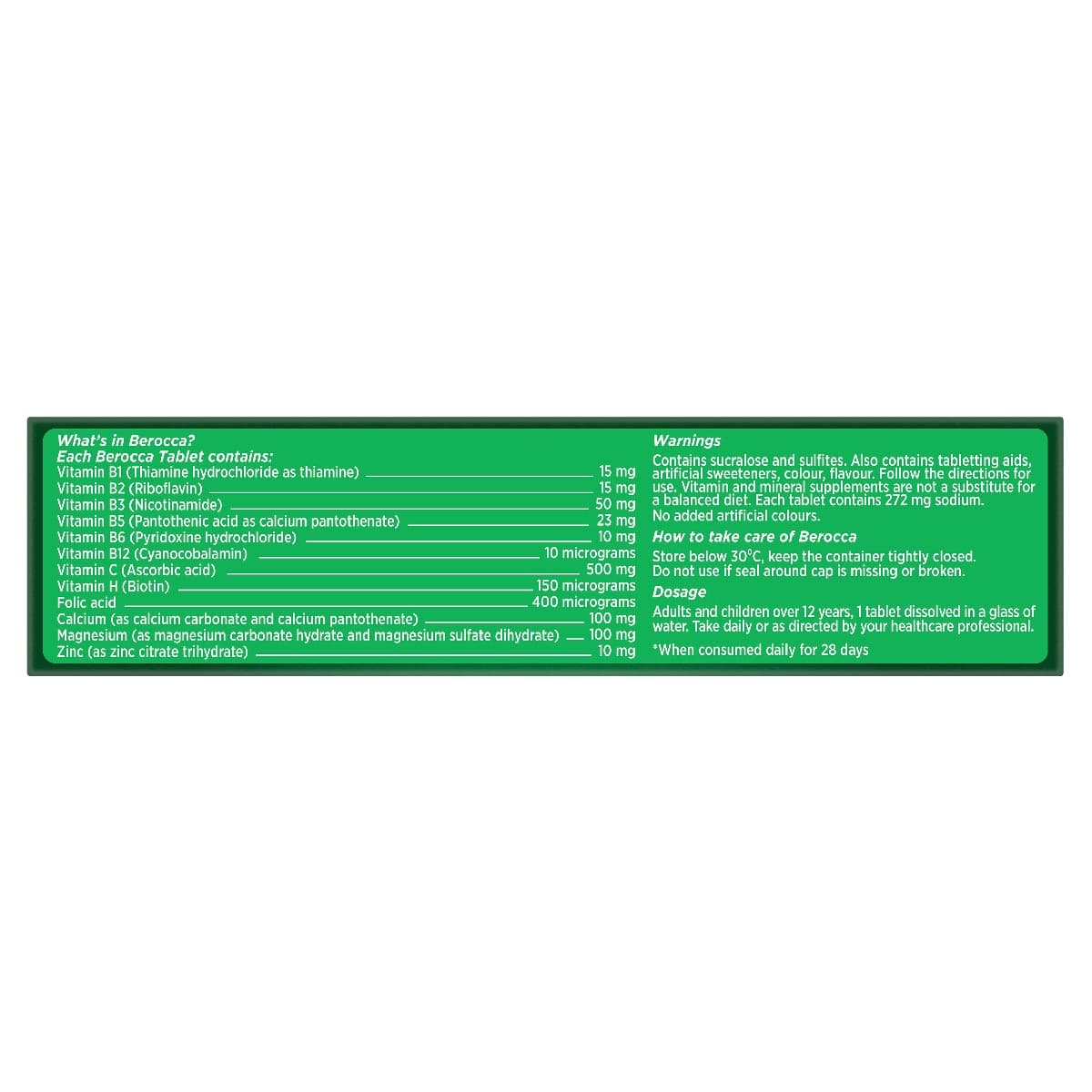 Thumbnail Berocca Energy Original Berry Effervescent Tablets 45 Pack