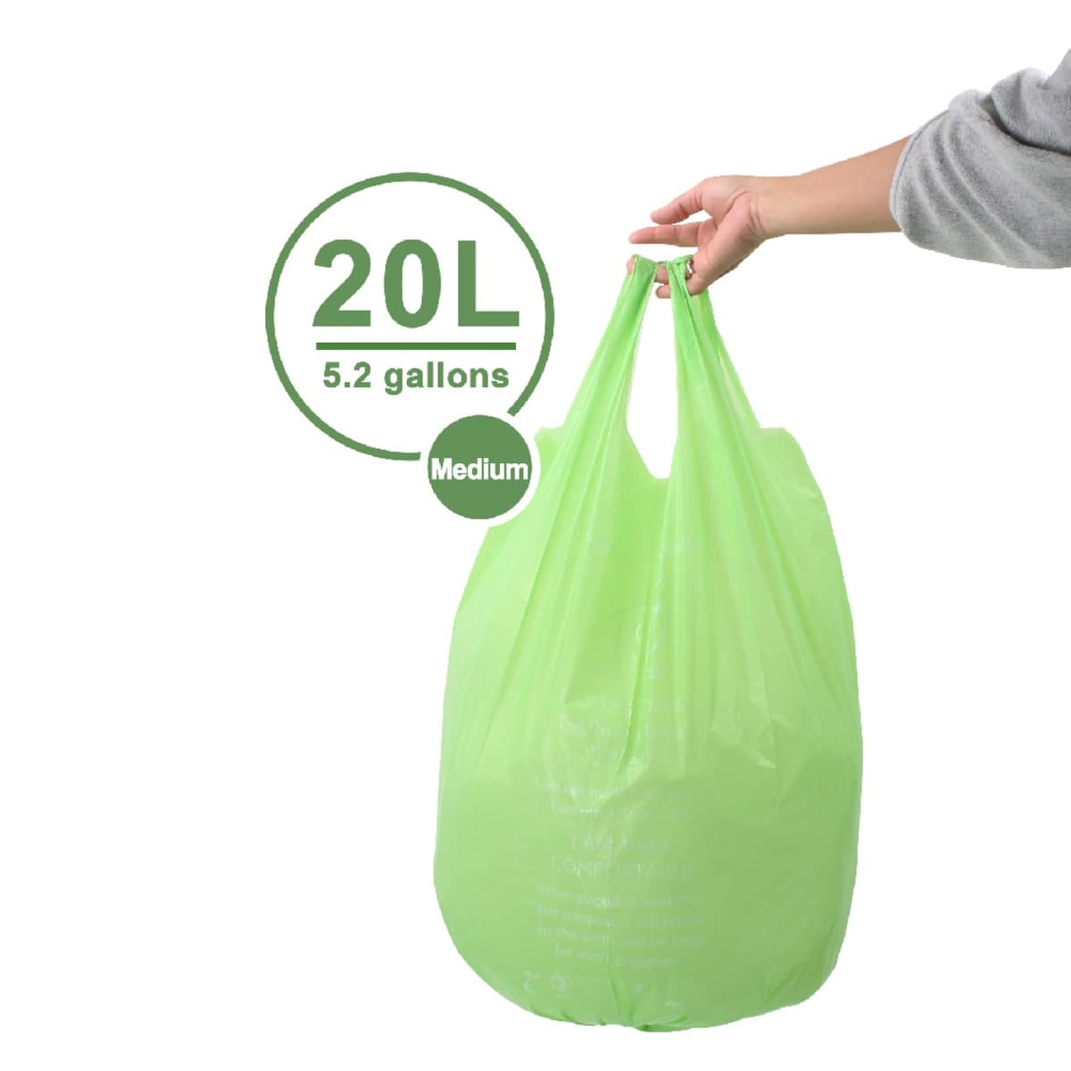 Thumbnail White Magic Eco Basics Bio Garbage Bags Medium 20L X 15 Bags
