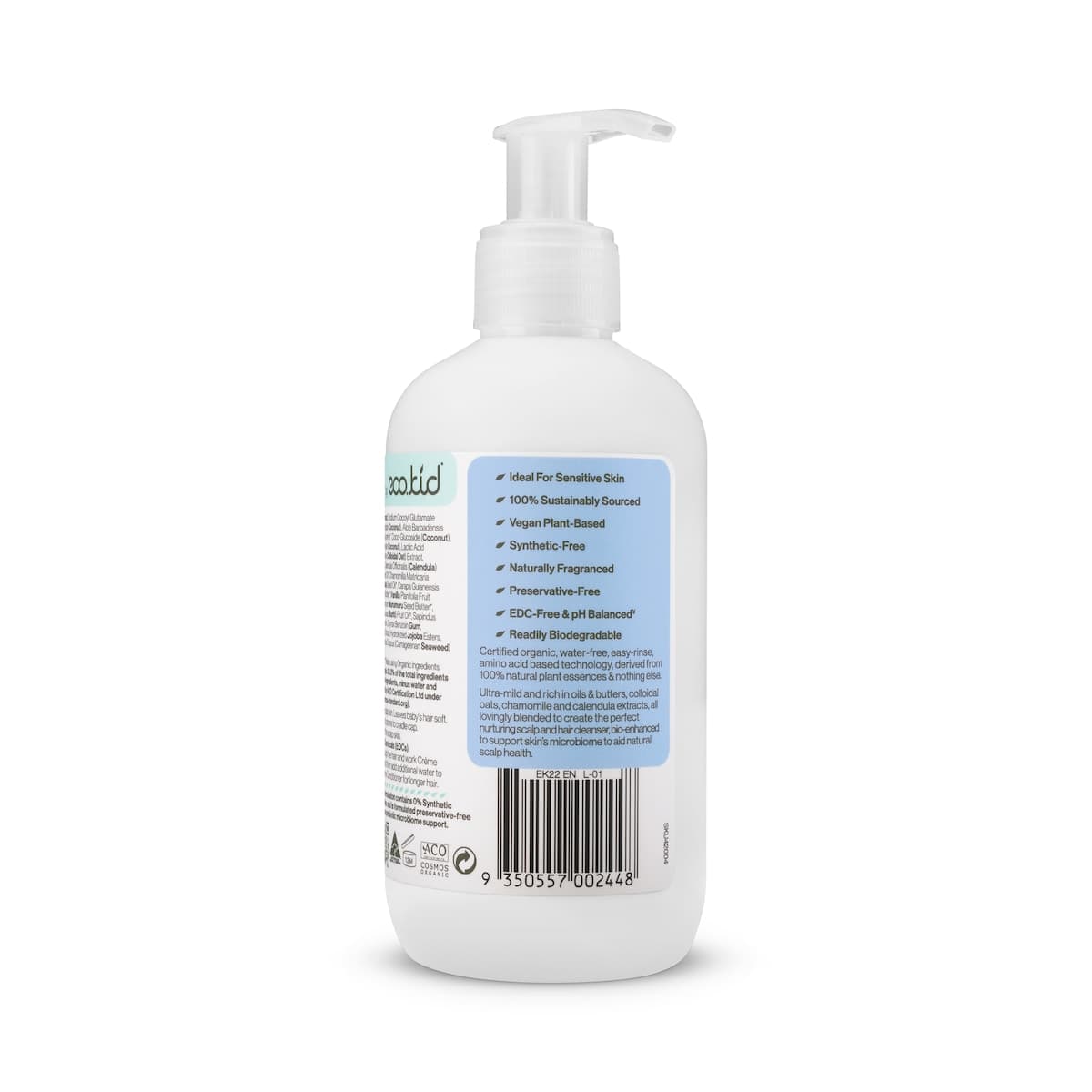 Thumbnail Eco.bub Organics Nju:bie Creme Hair & Scalp Cleanser 225ml