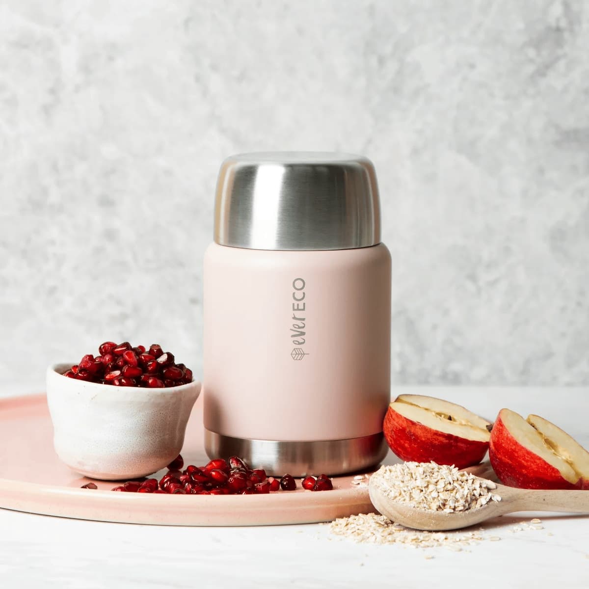 Thumbnail Ever Eco Insulated Stainless Steel Food Jar Rose 500ml