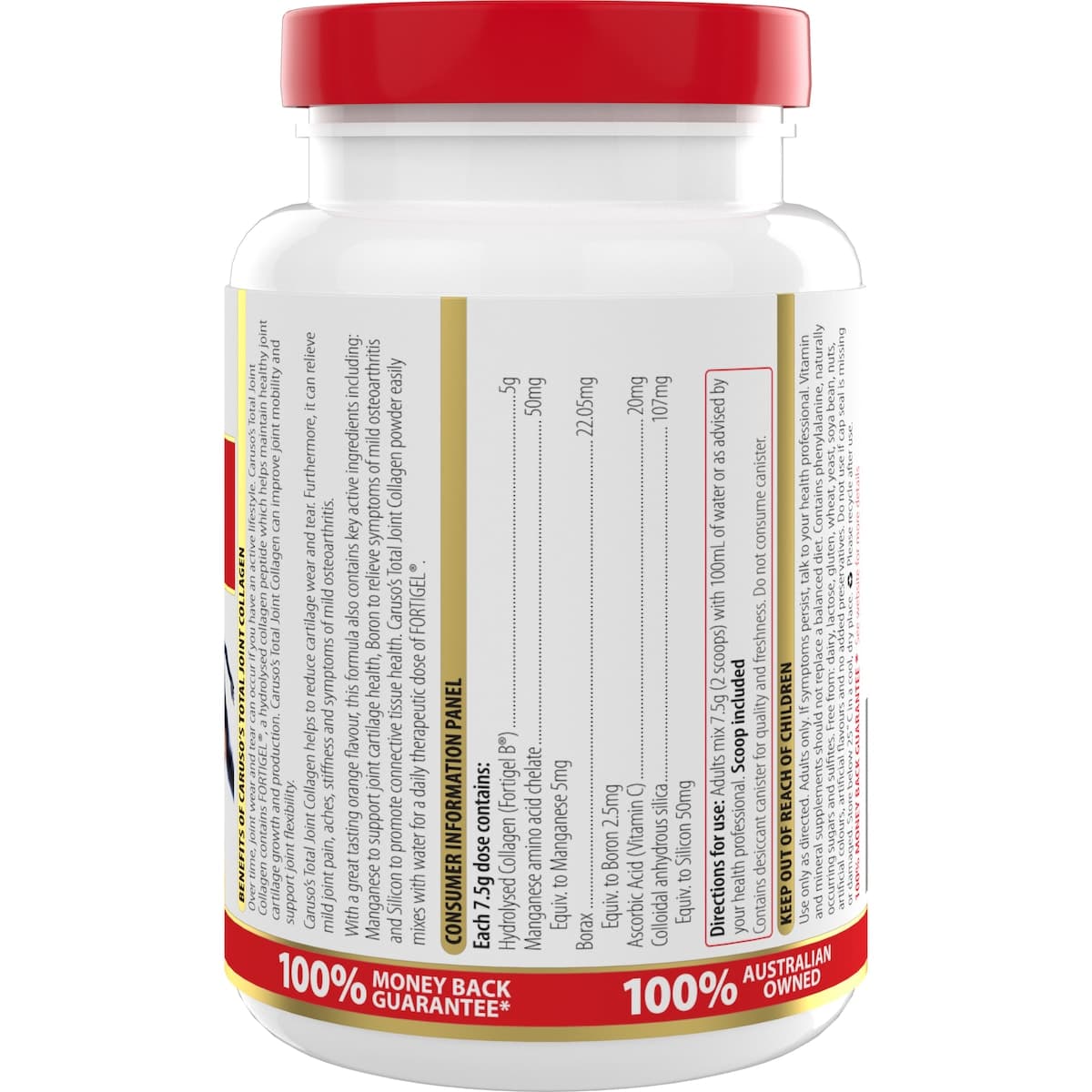 Thumbnail Carusos Total Joint Collagen Powder 120g