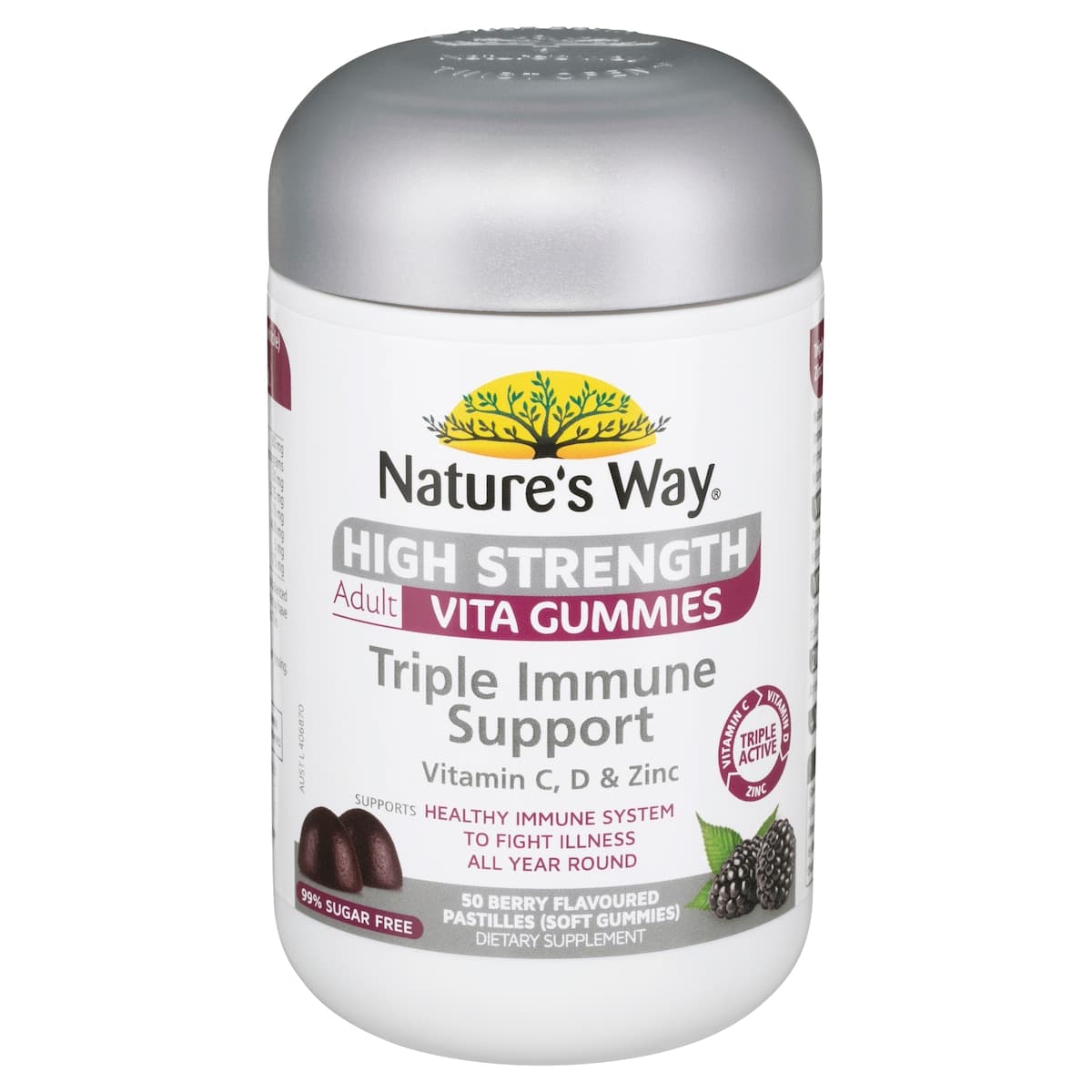 Thumbnail Nature's Way High Strength Adult Vita Gummies Triple Immune 50 Pack