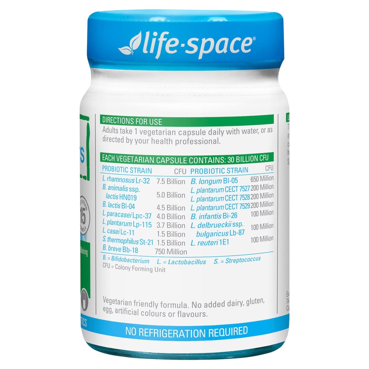 Thumbnail Life-Space Probiotic for 60+ Years 60 Capsules