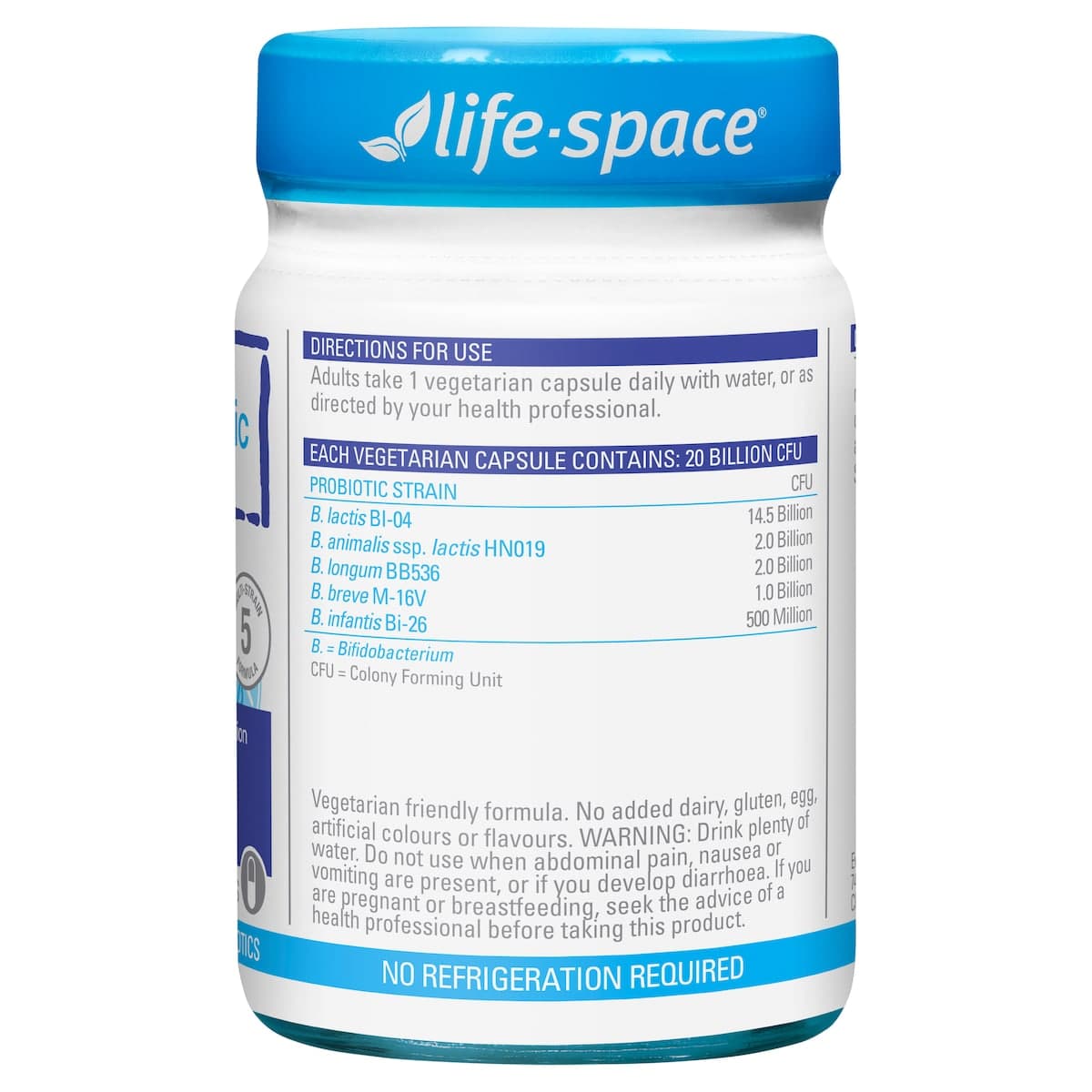Thumbnail Life-Space Bowel Biotic 60 Capsules