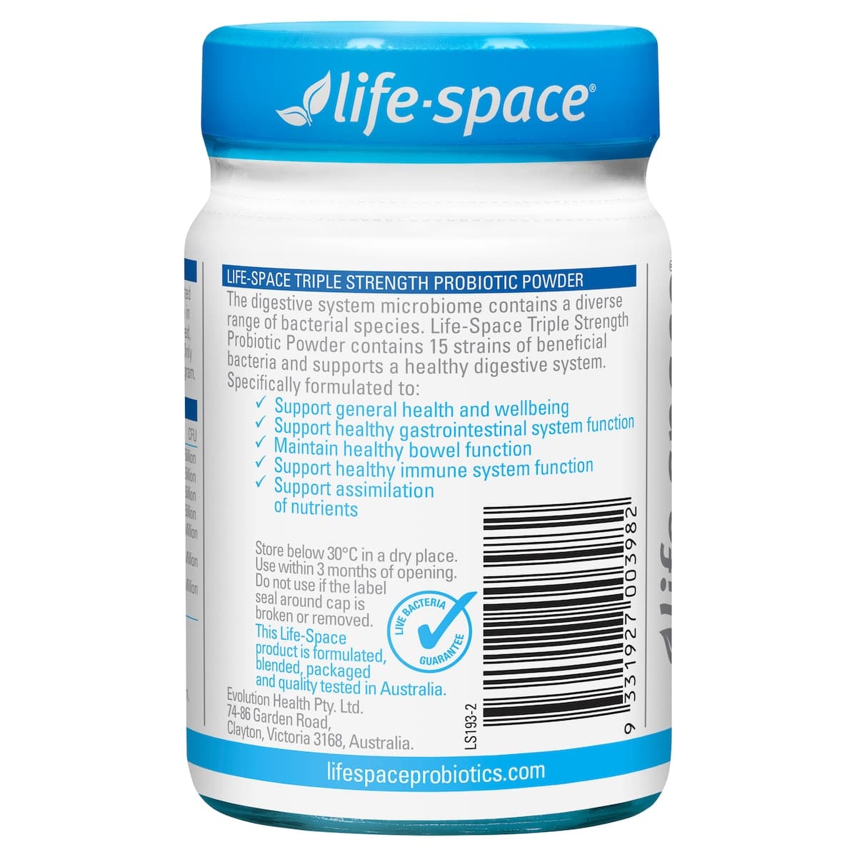 Thumbnail Life-Space Triple Strength Probiotic Powder 30g