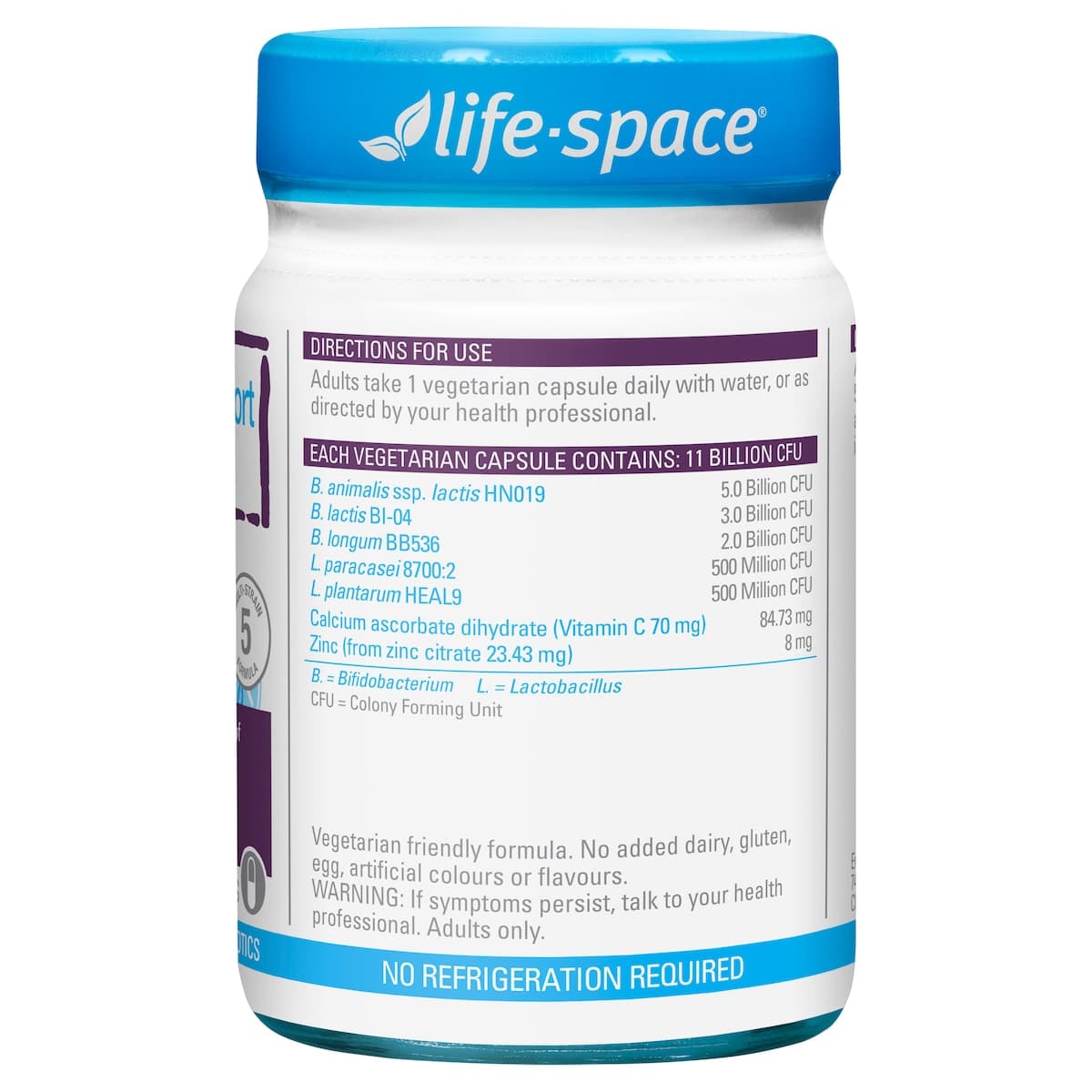 Thumbnail Life-Space Immune Support Probiotic 60 Capsules