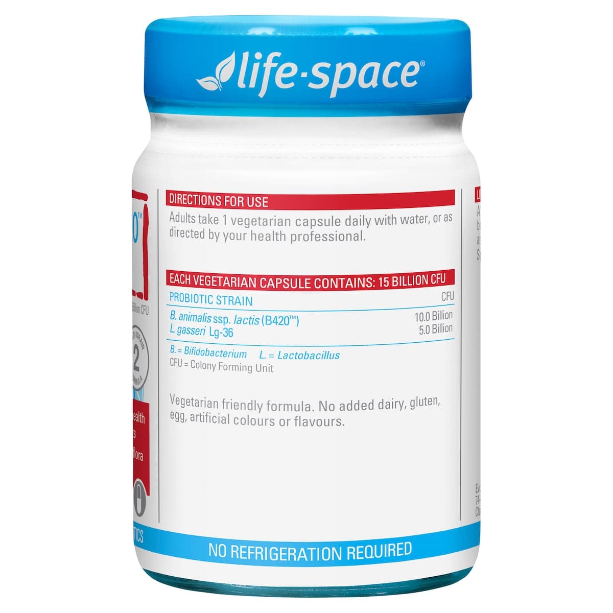 Thumbnail Life-Space Shape B420 Probiotic 60 Capsules