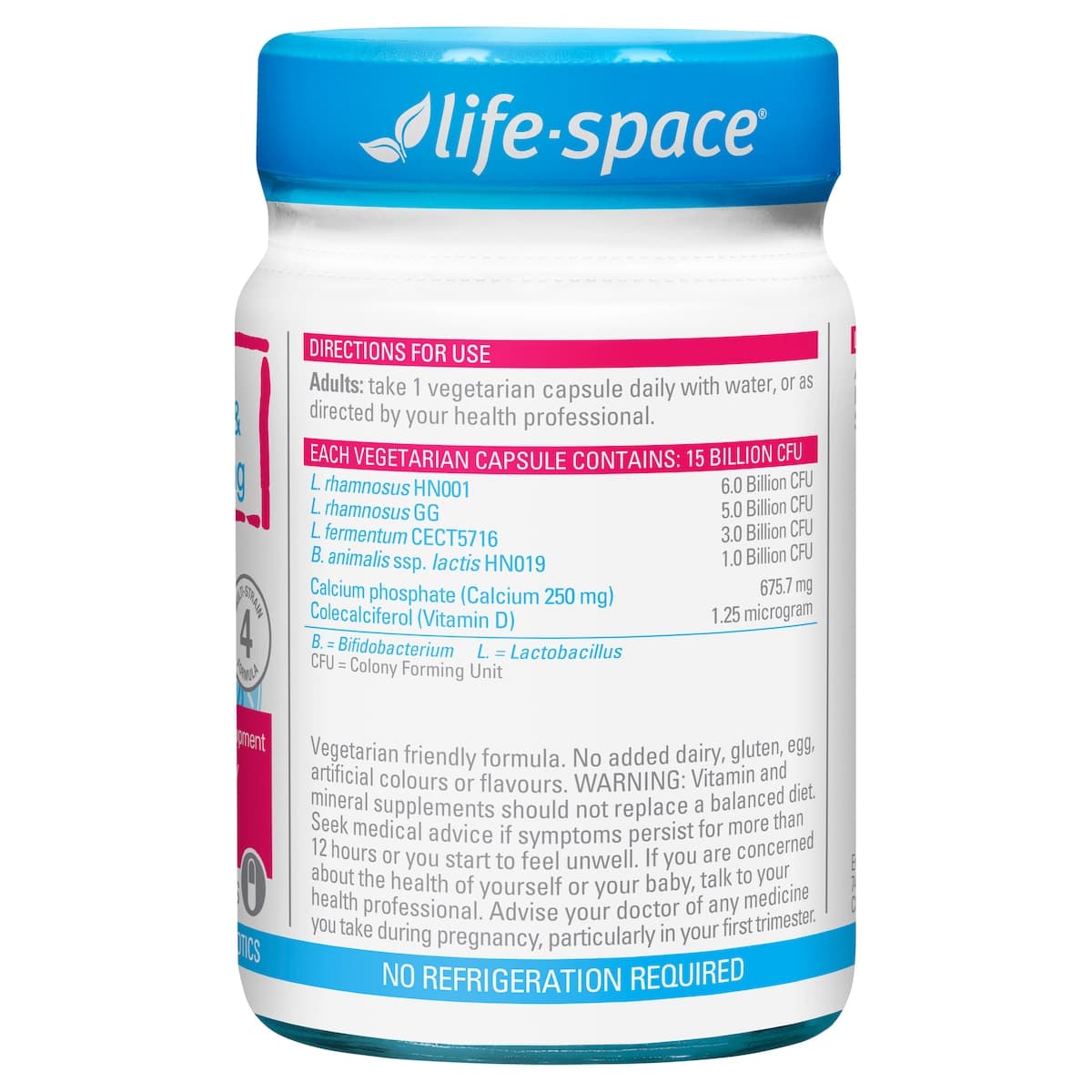 Thumbnail Life-Space Probiotic + Pregnancy & Breastfeeding 50 Capsules
