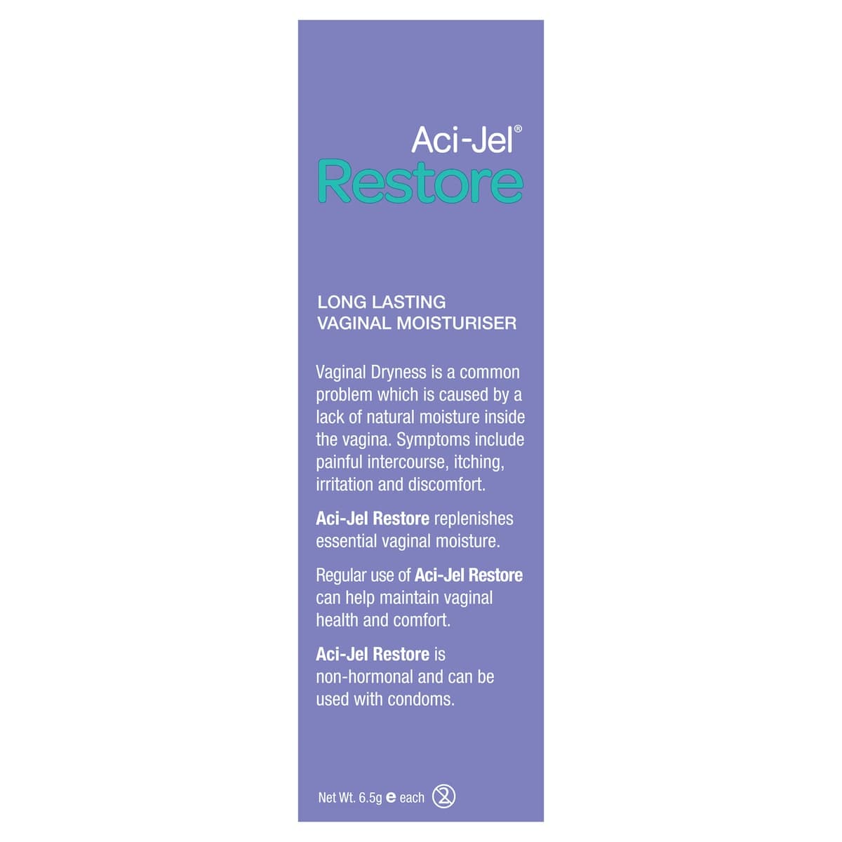 Thumbnail Aci-Jel Restore Vaginal Moisturiser 6 x 6.5g Pre-filled Applicators