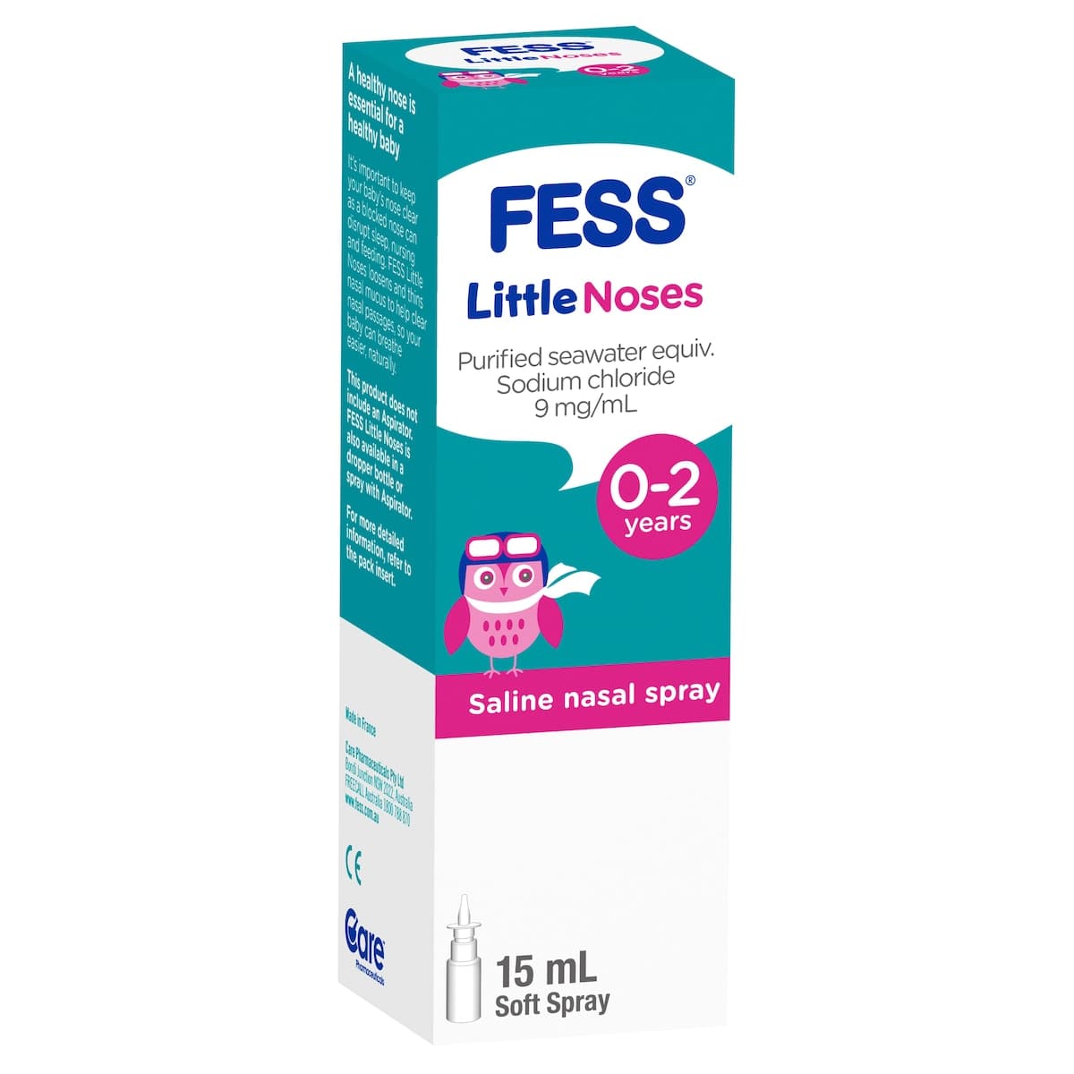 Thumbnail Fess Little Noses Saline Nasal Spray 15ml