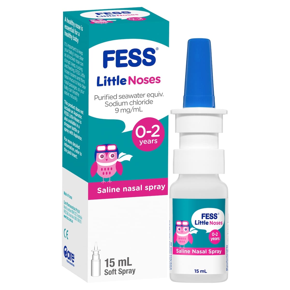 Thumbnail Fess Little Noses Saline Nasal Spray 15ml