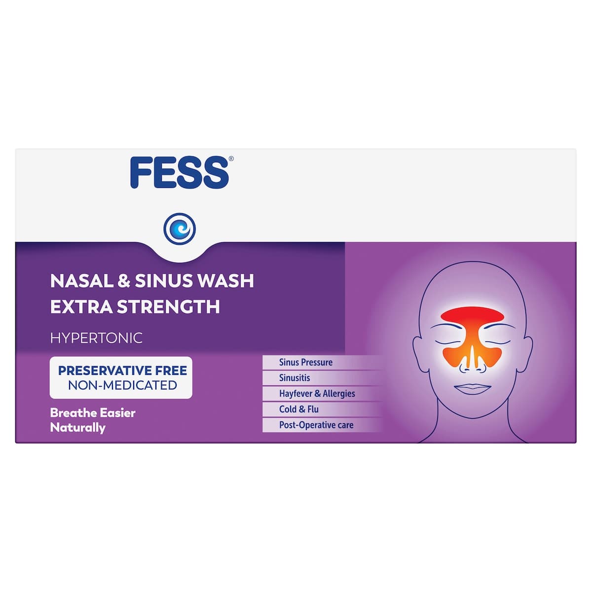 Thumbnail FESS Nasal & Sinus Wash Extra Strength Refill 24 Sachets