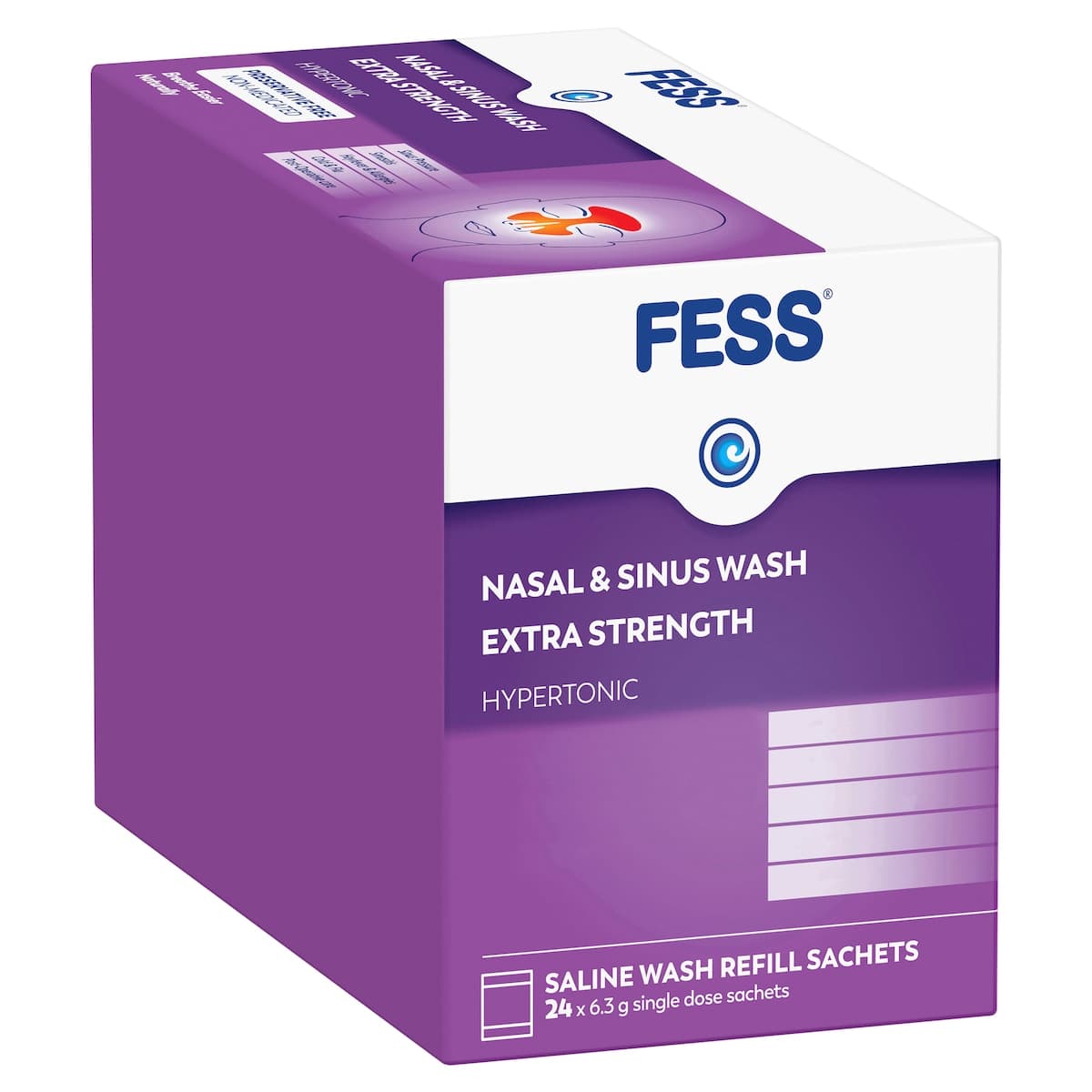 Thumbnail FESS Nasal & Sinus Wash Extra Strength Refill 24 Sachets